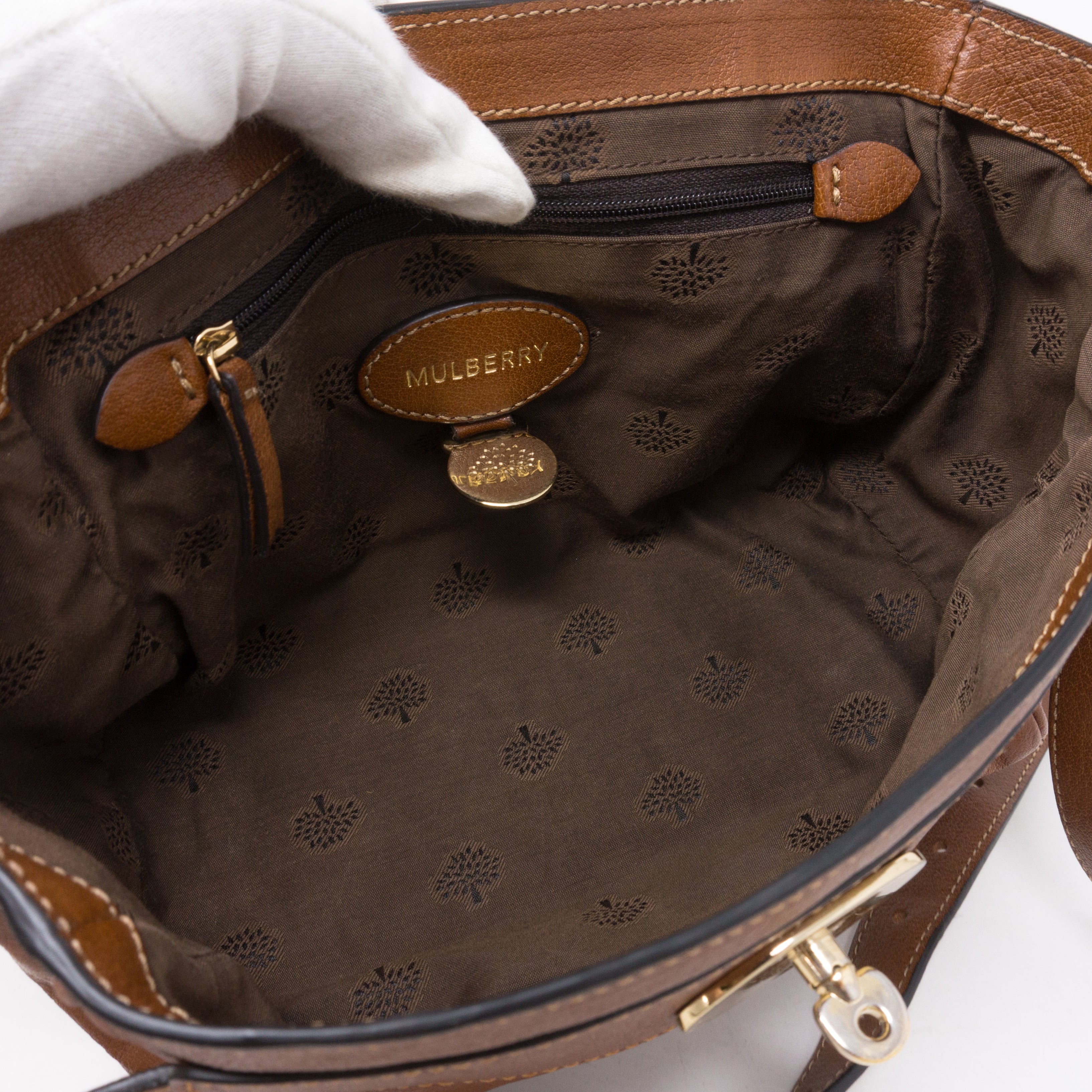 Mini Alexa Brown Leather