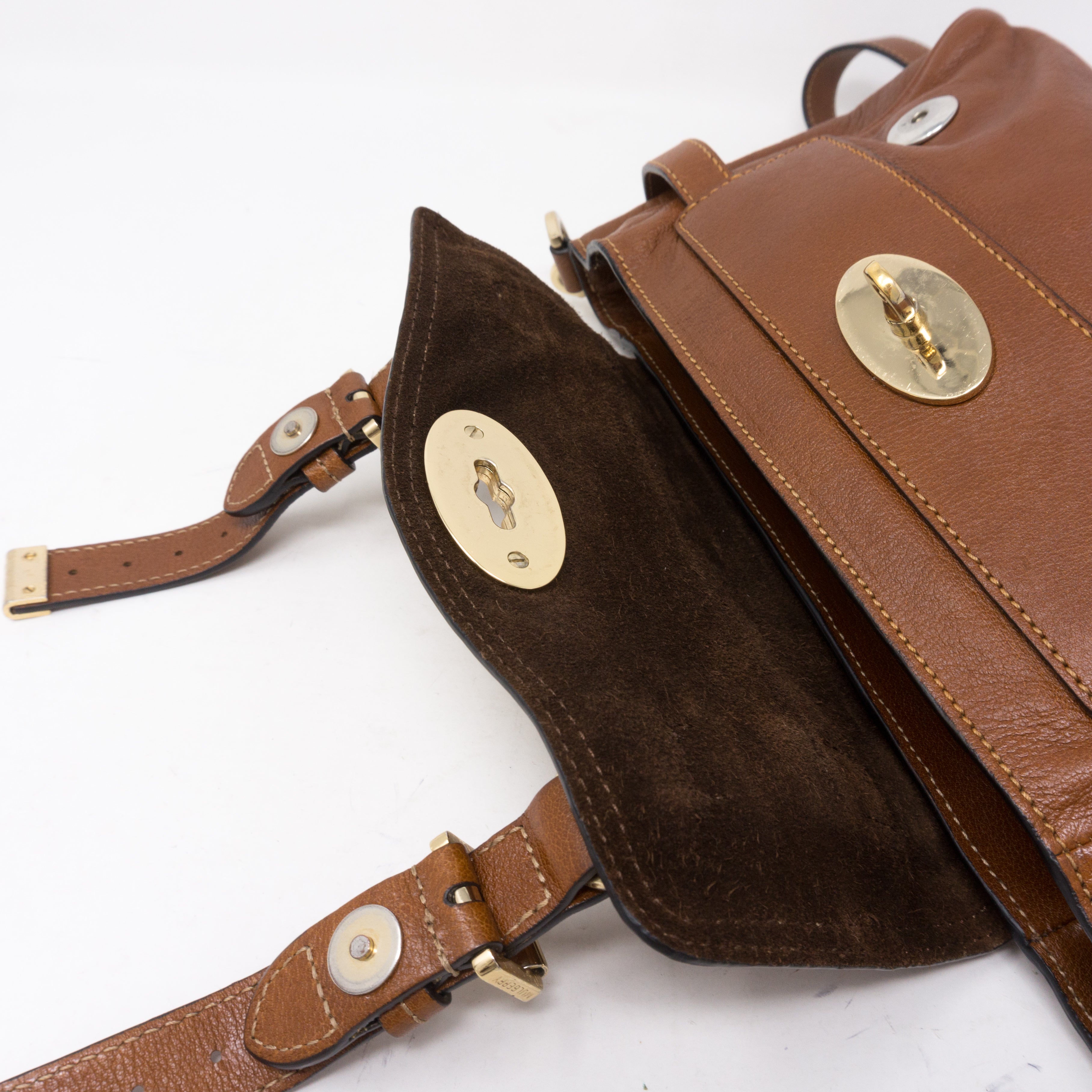Mini Alexa Brown Leather