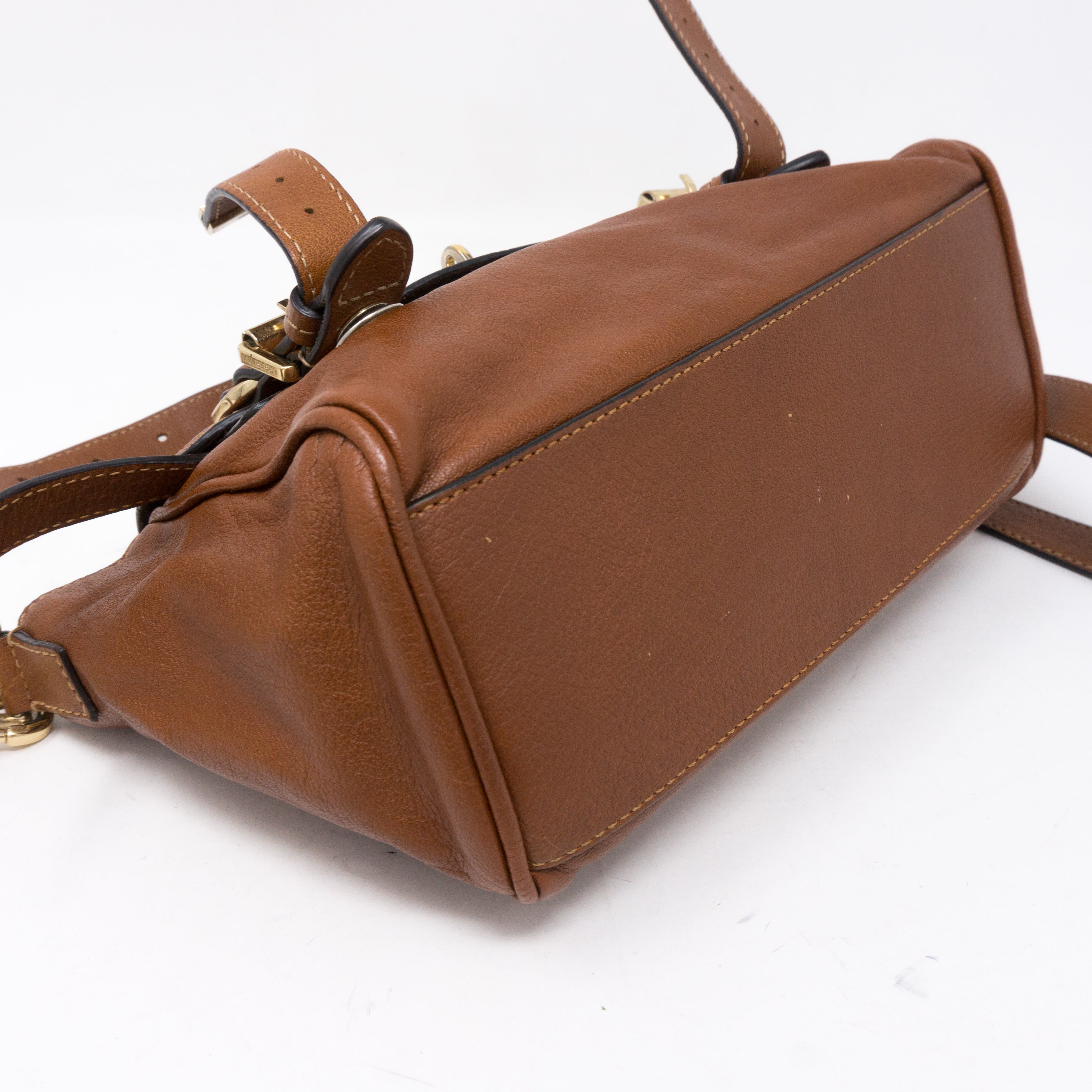 Mini Alexa Brown Leather