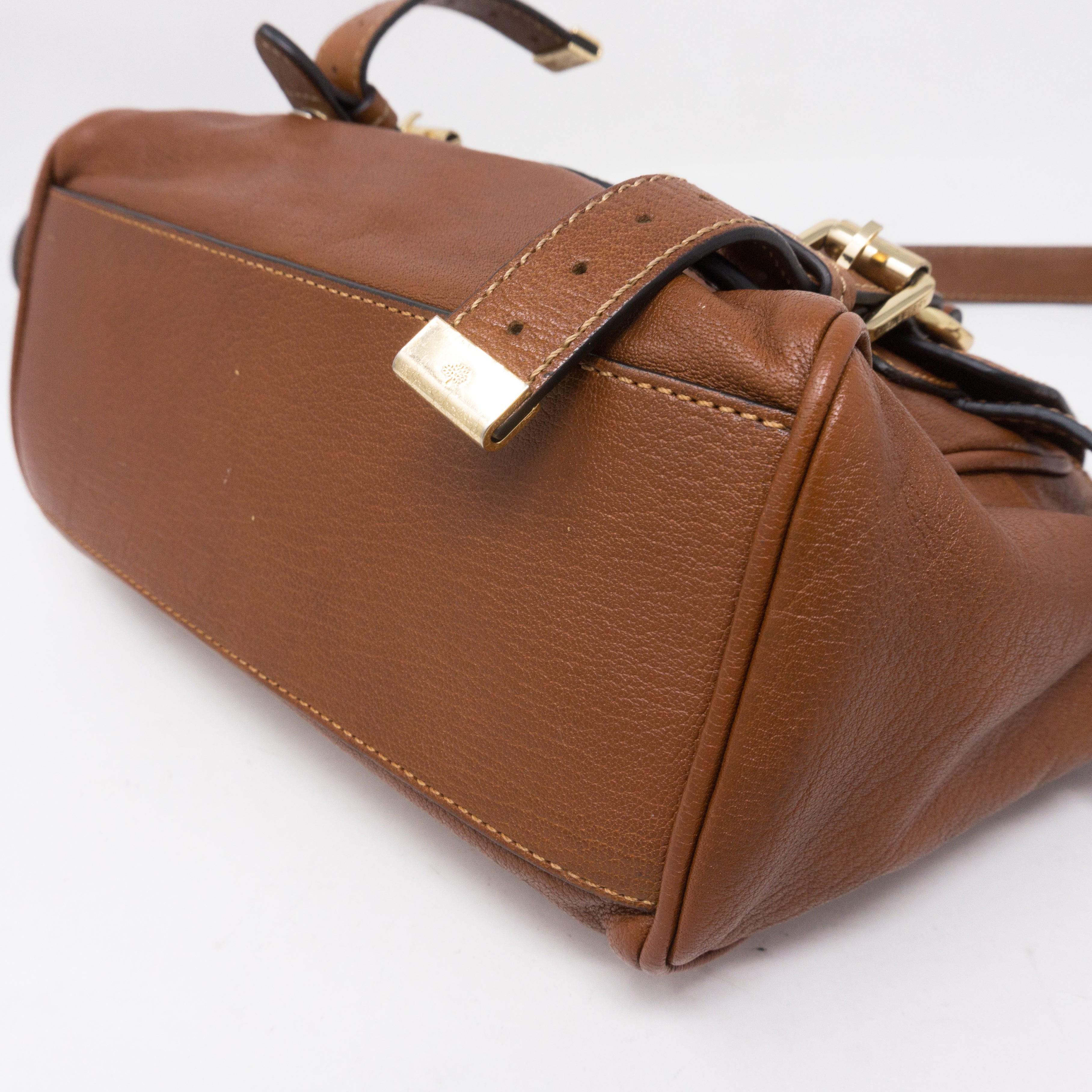Mini Alexa Brown Leather