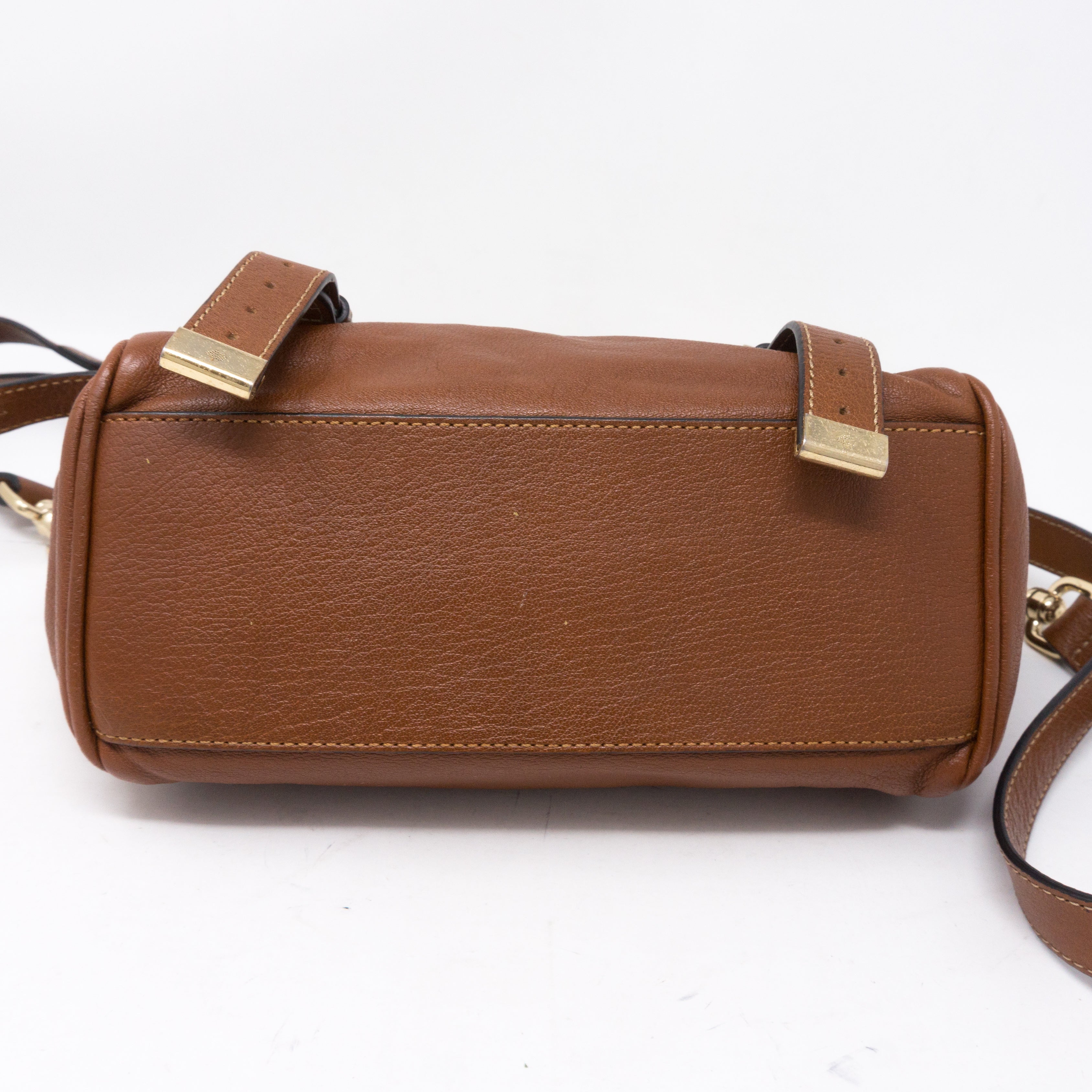 Mini Alexa Brown Leather