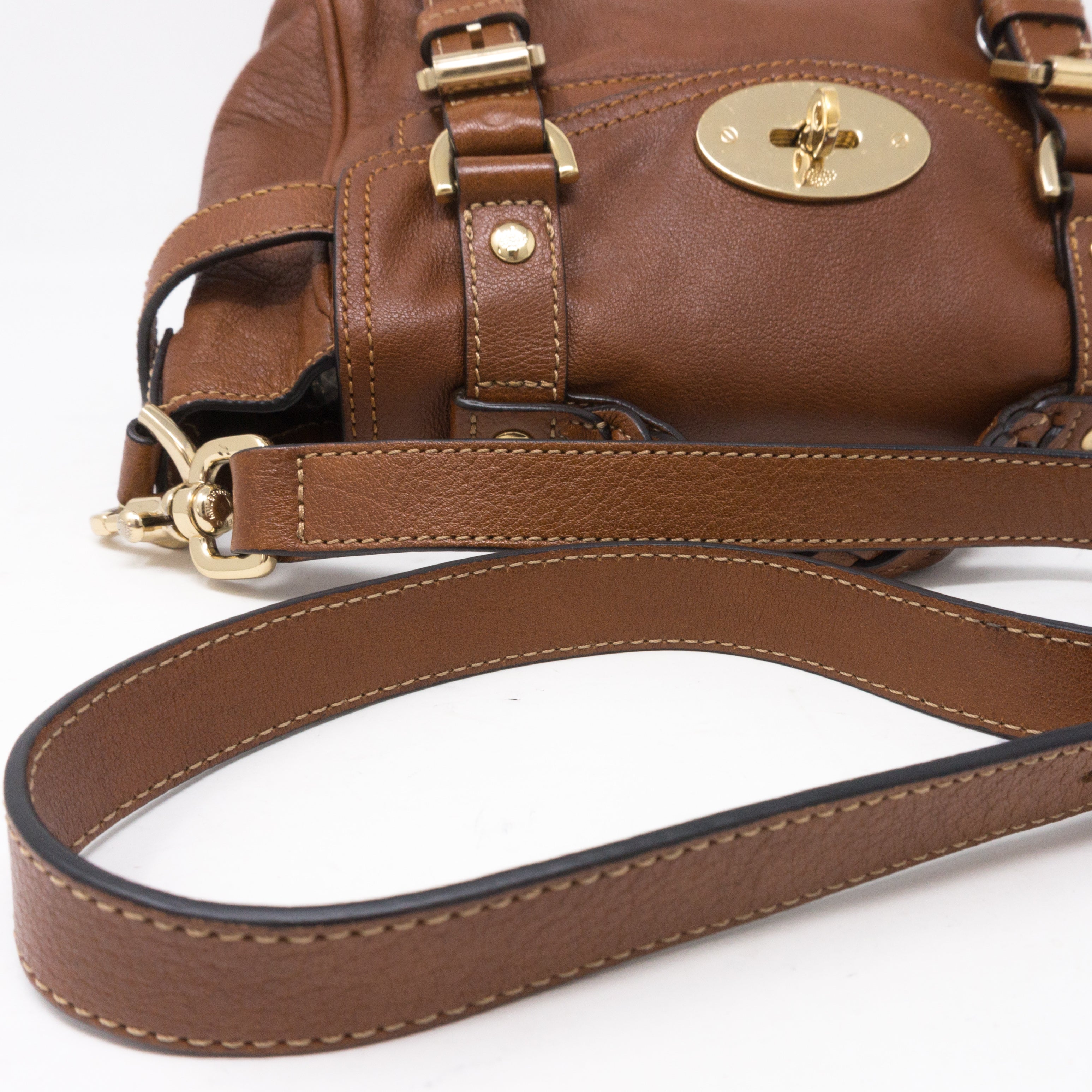 Mini Alexa Brown Leather