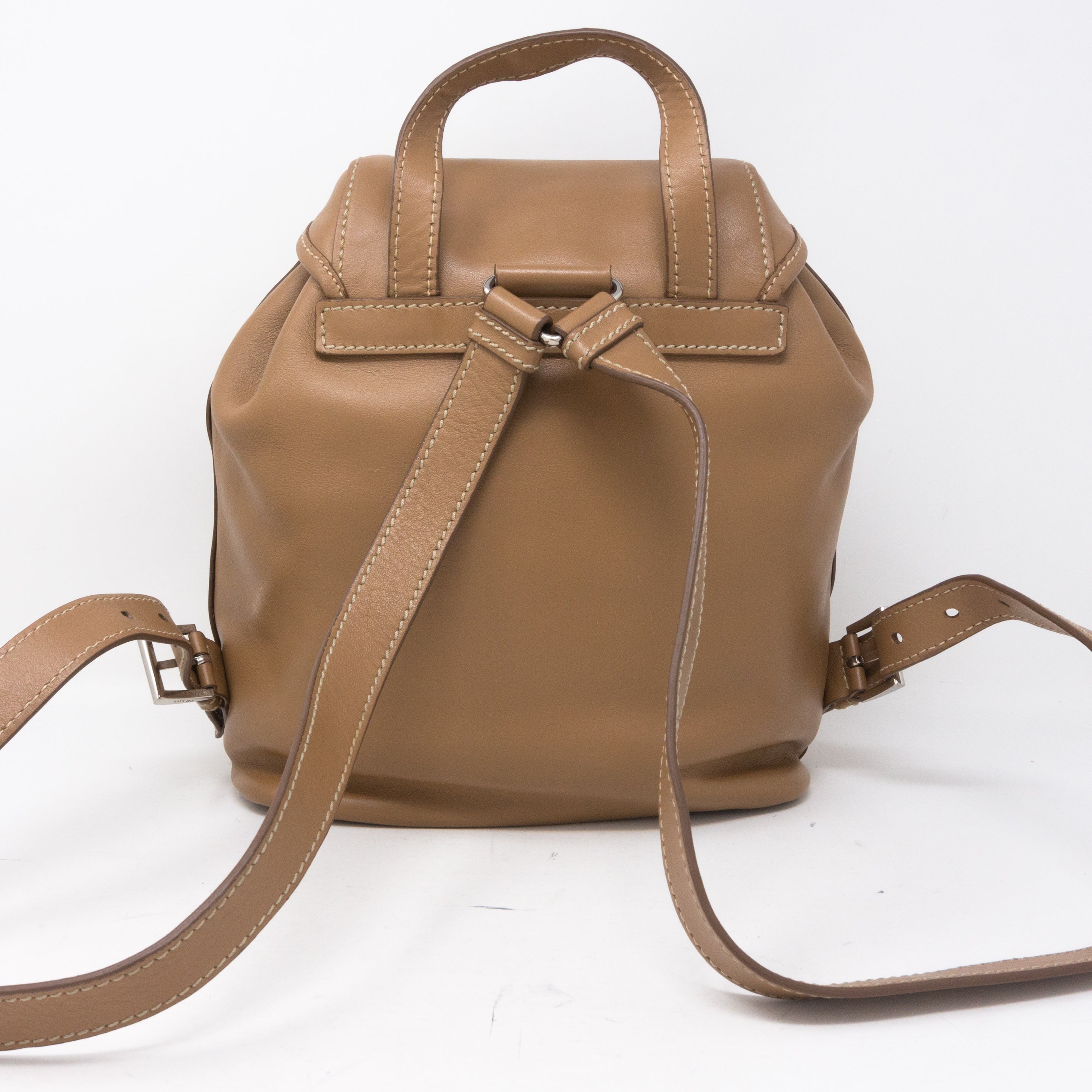 City Sport Backpack Caramel Leather