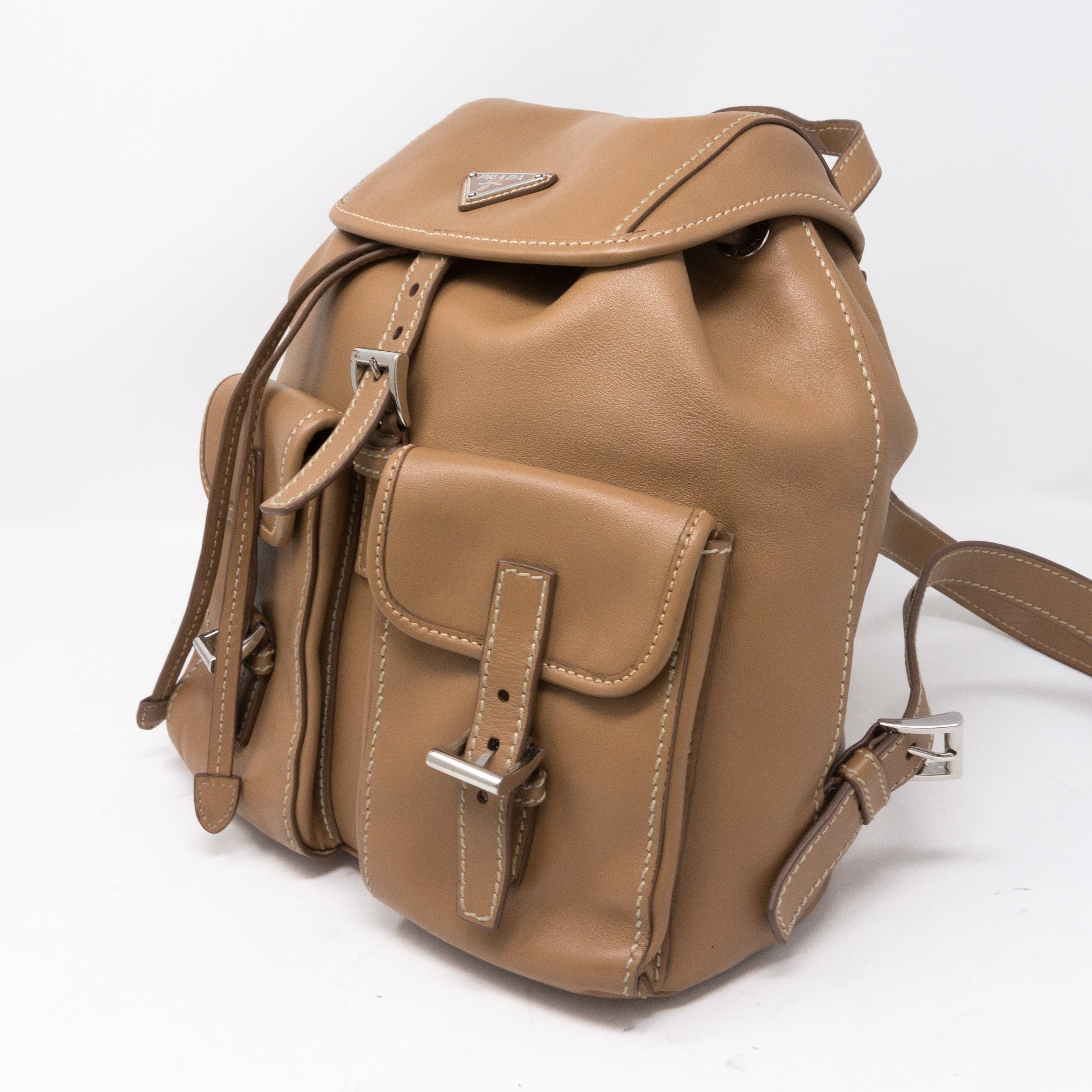 City Sport Backpack Caramel Leather