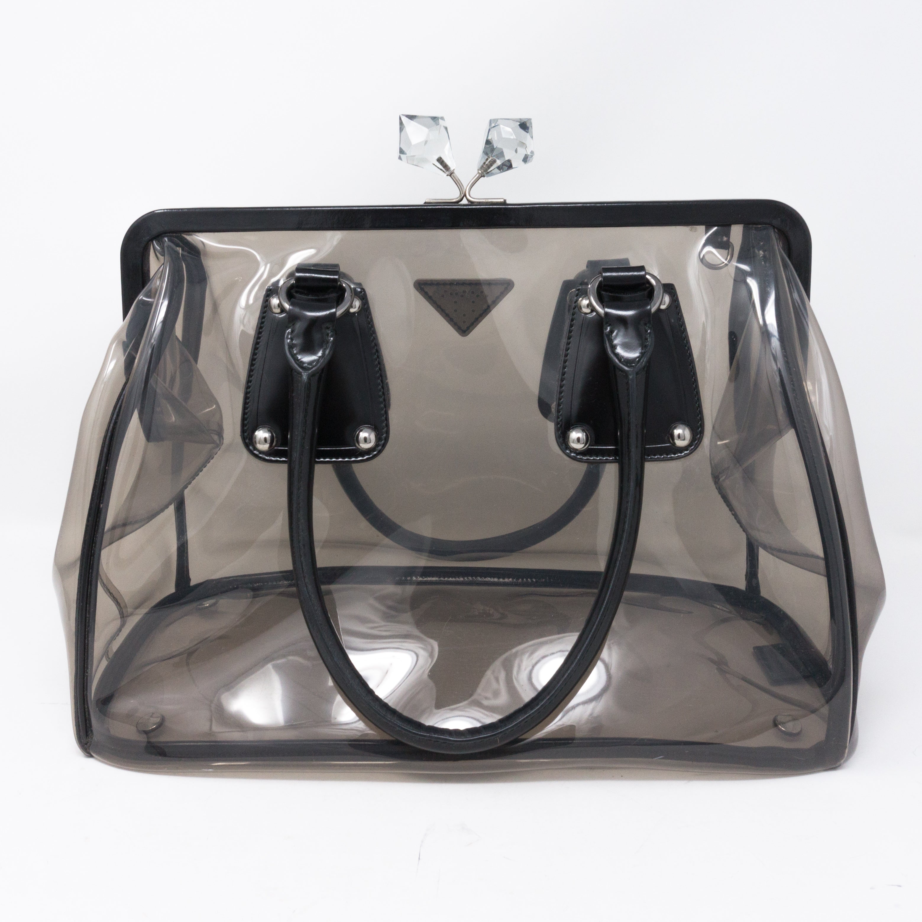 Plex Spazzolato Clear Black