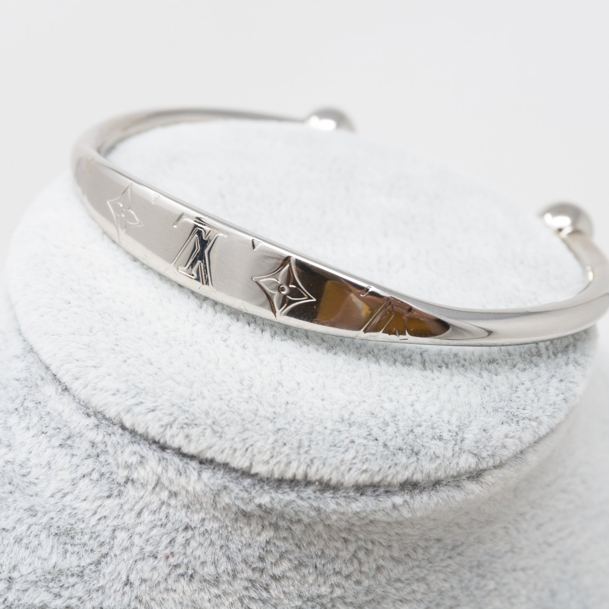 Louis Vuitton Monogram Jonc Cuff Bracelet