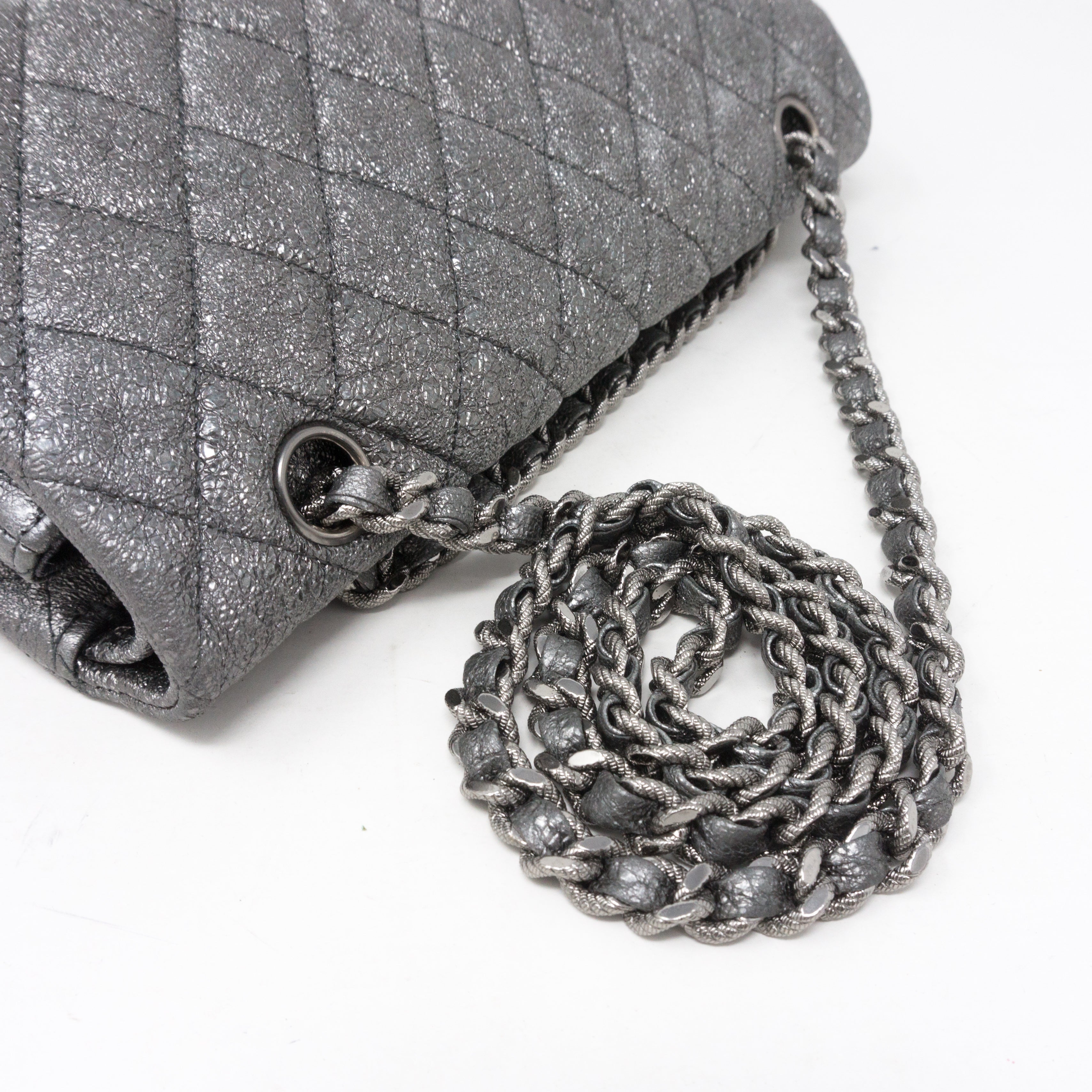 Classic Double Flap Medium Metallic