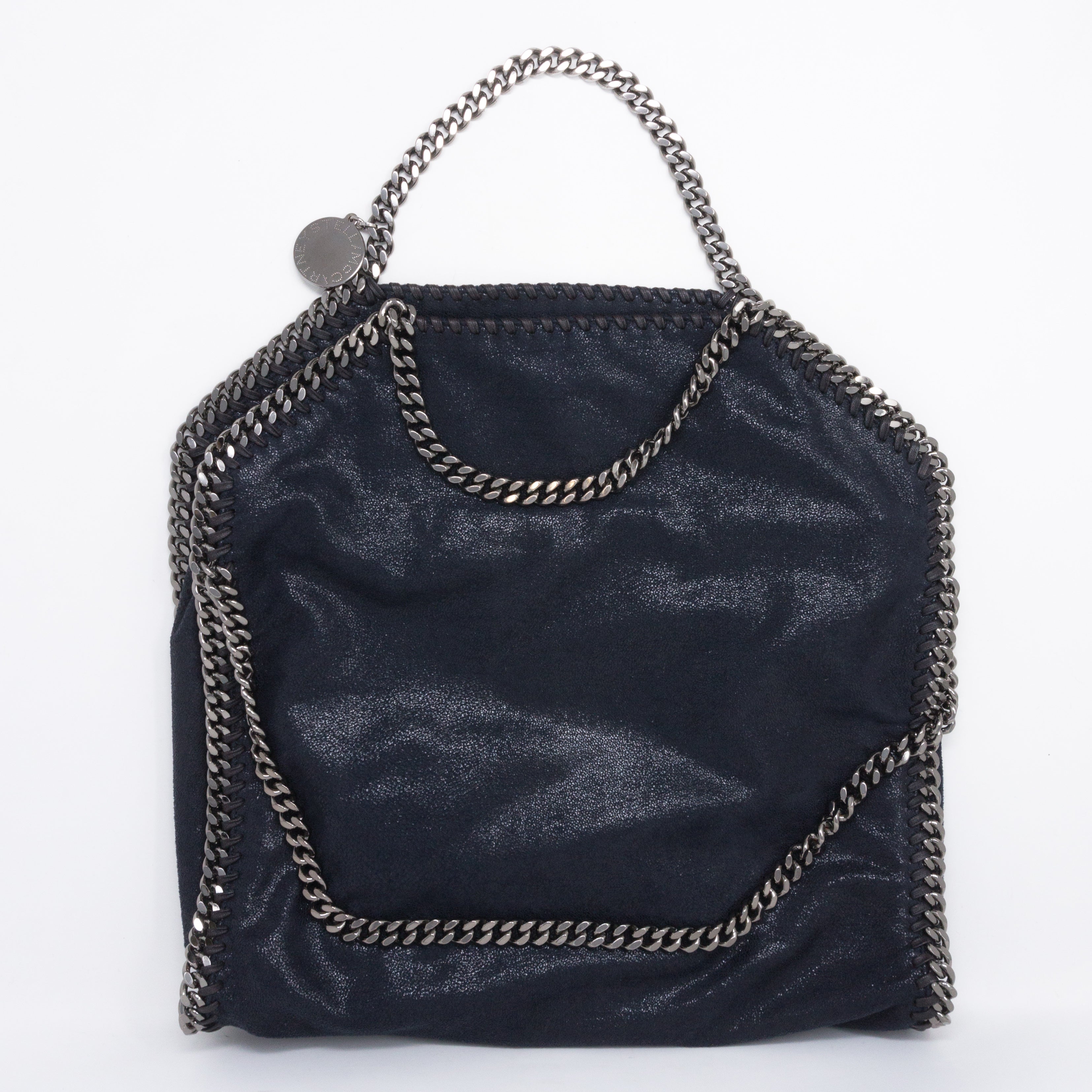 Falabella Fold Over Tote Blue