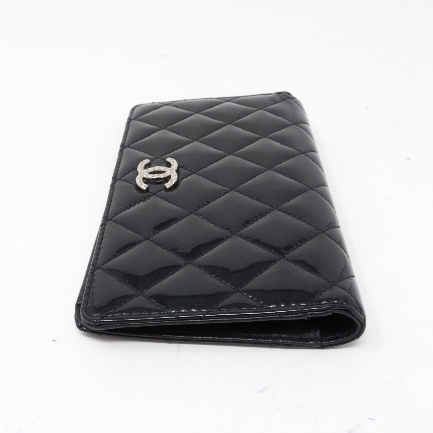 Authentic Chanel Vintage Timeless Flap Wallet Black Patent Leather LOVE 💗💗