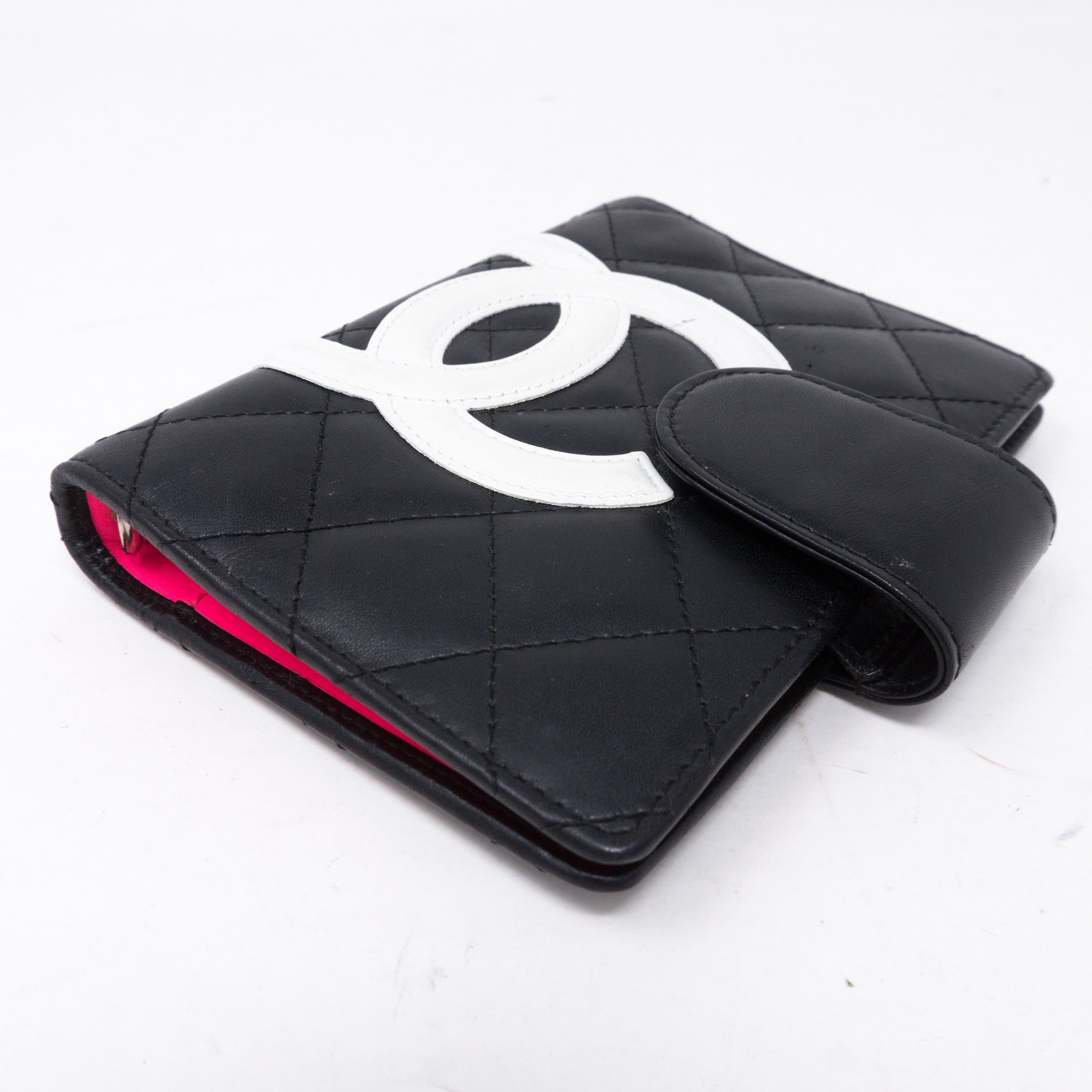 Cambon Agenda Small Black Leather