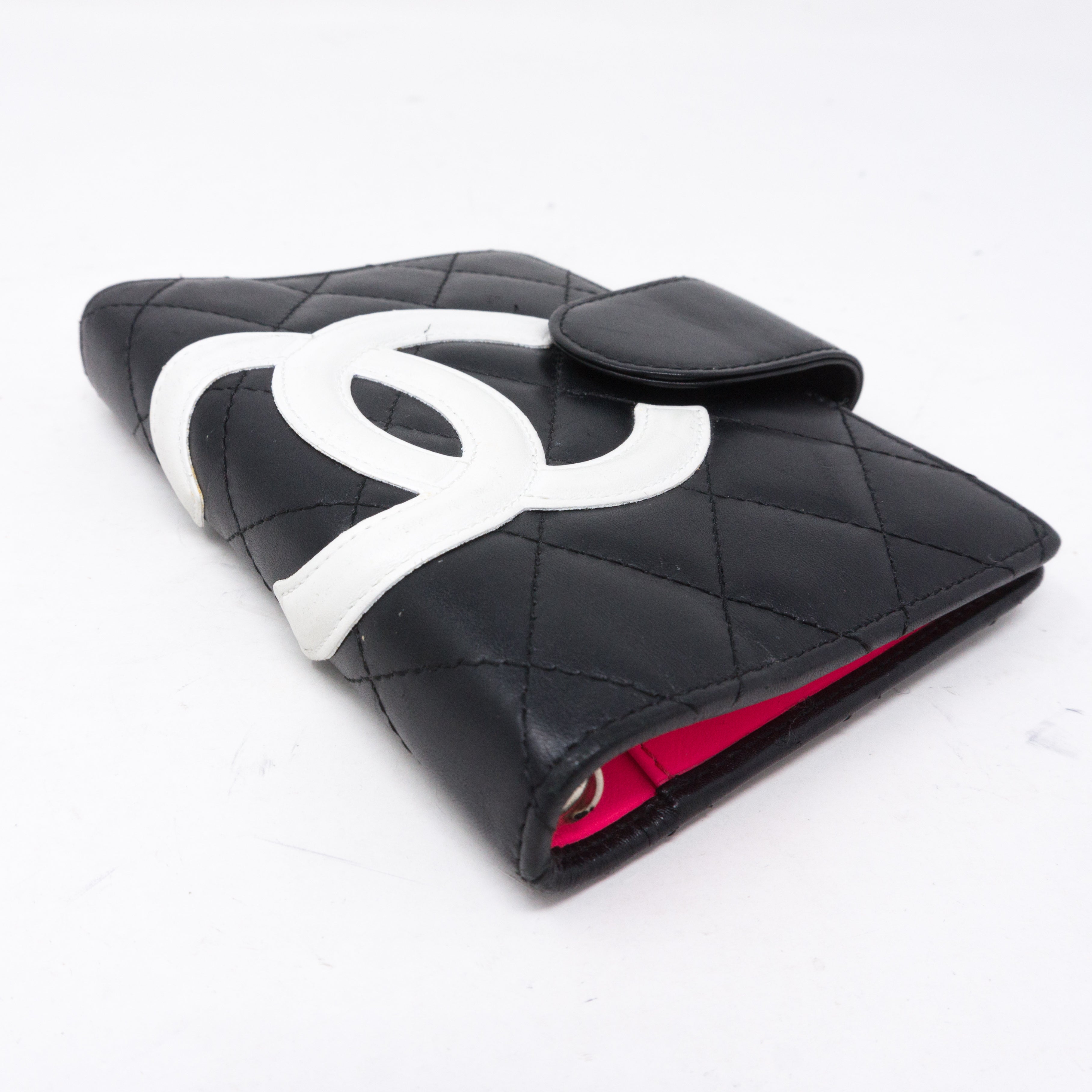 Cambon Agenda Small Black Leather