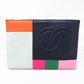 O-Case Large Colorblock Leather