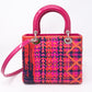 Lady Dior Medium Multicolor Woven Raffia
