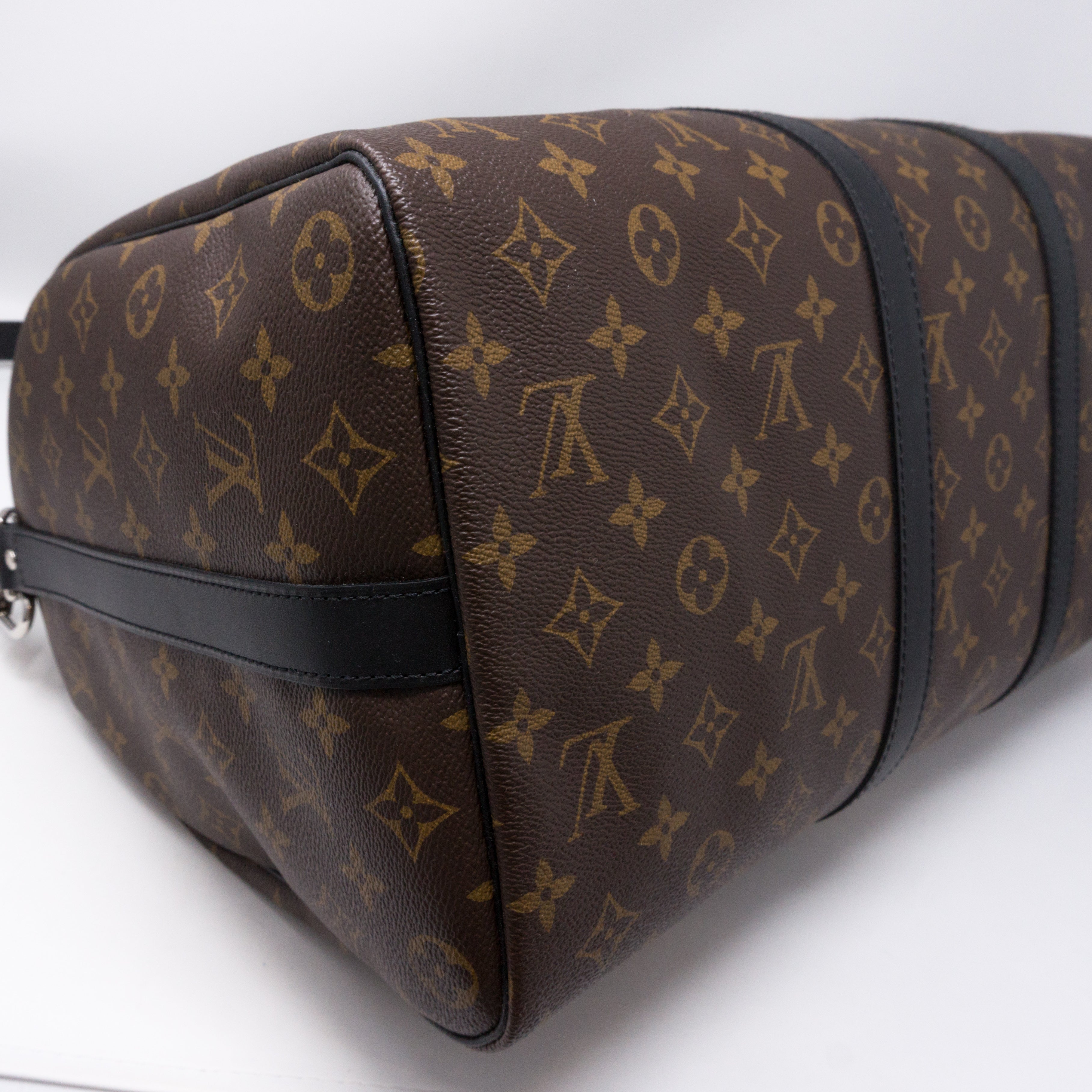 Keepall 45 Bandouliere Monogram Macassar