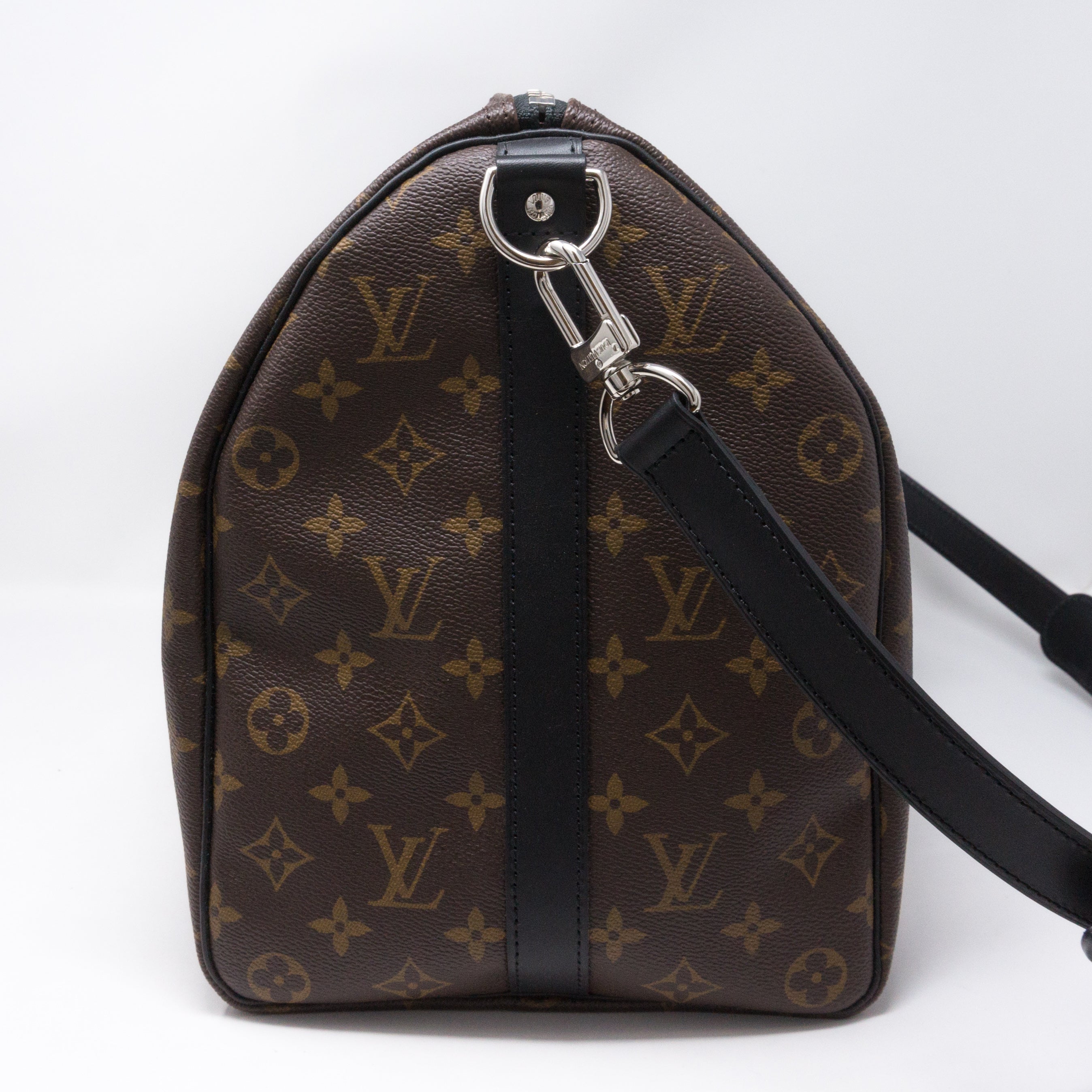 Keepall 45 Bandouliere Monogram Macassar