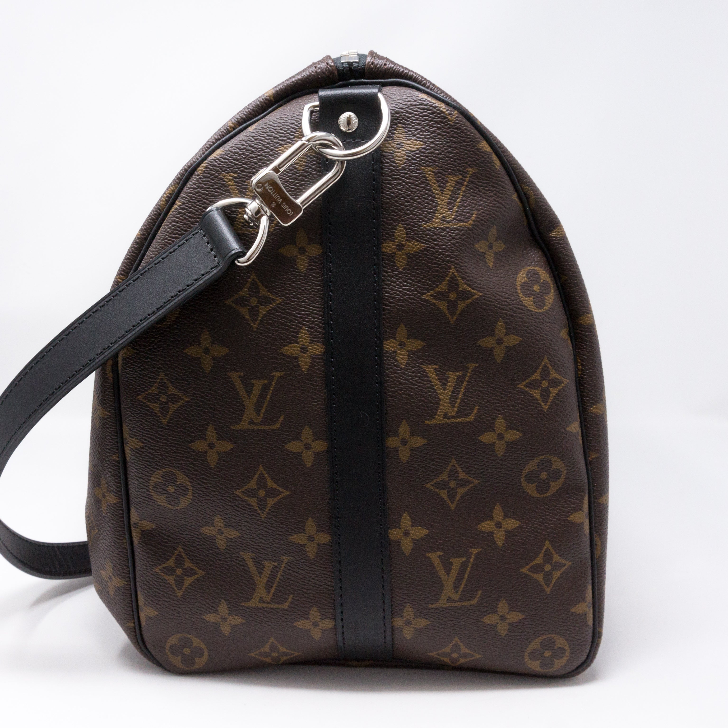 Keepall 45 Bandouliere Monogram Macassar