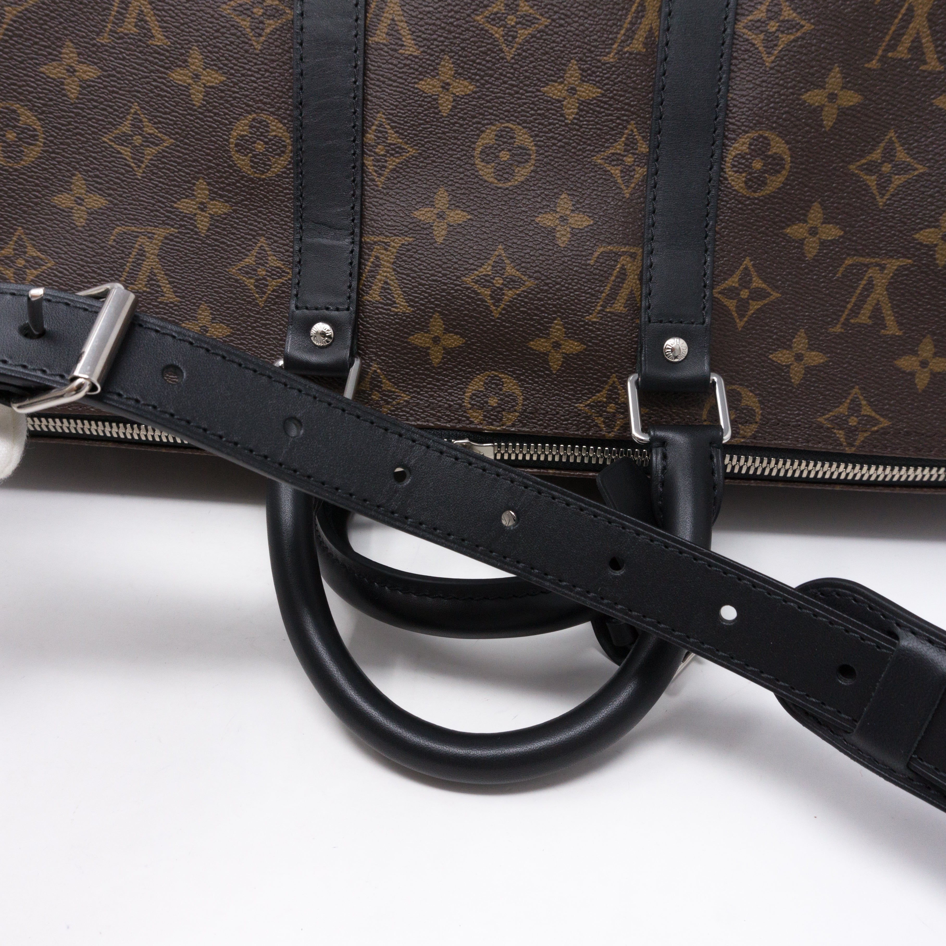 Keepall 45 Bandouliere Monogram Macassar