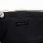 Squares Pouch Black & White Leather
