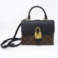 Locky BB Monogram Black Leather