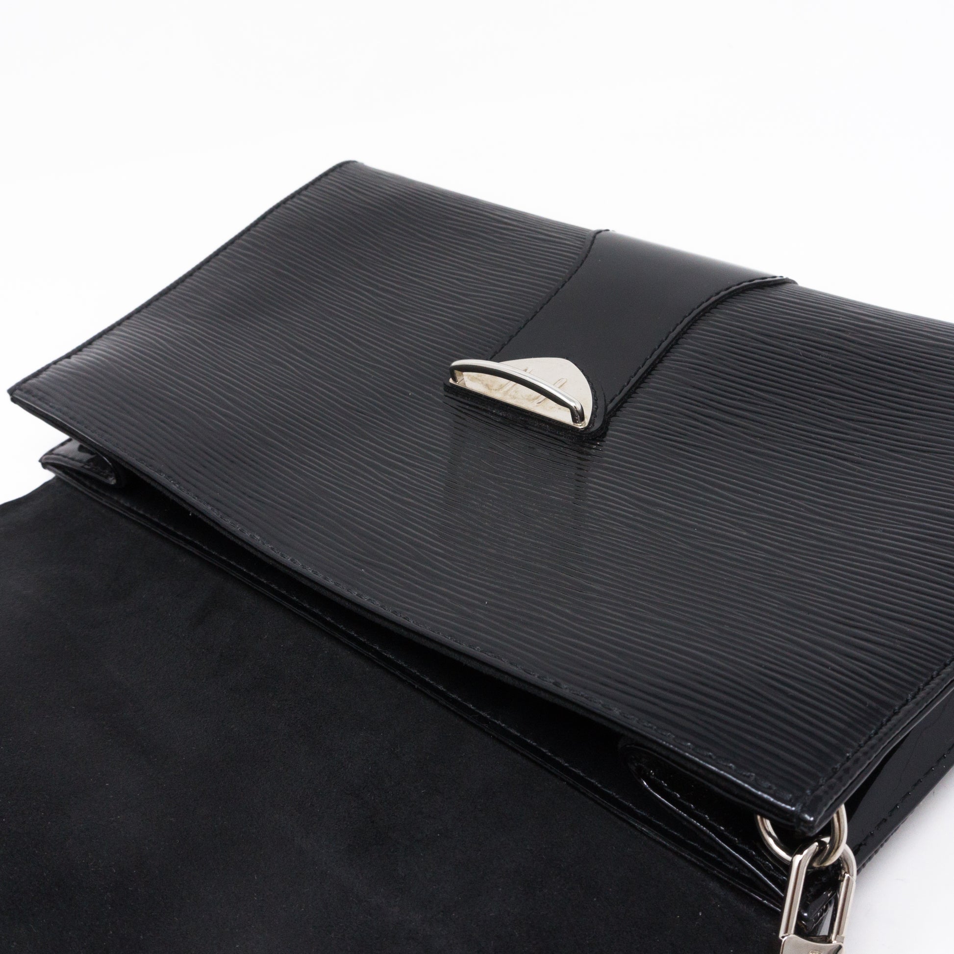 Pochette Iena Noir Electric Epi Leather in 2023
