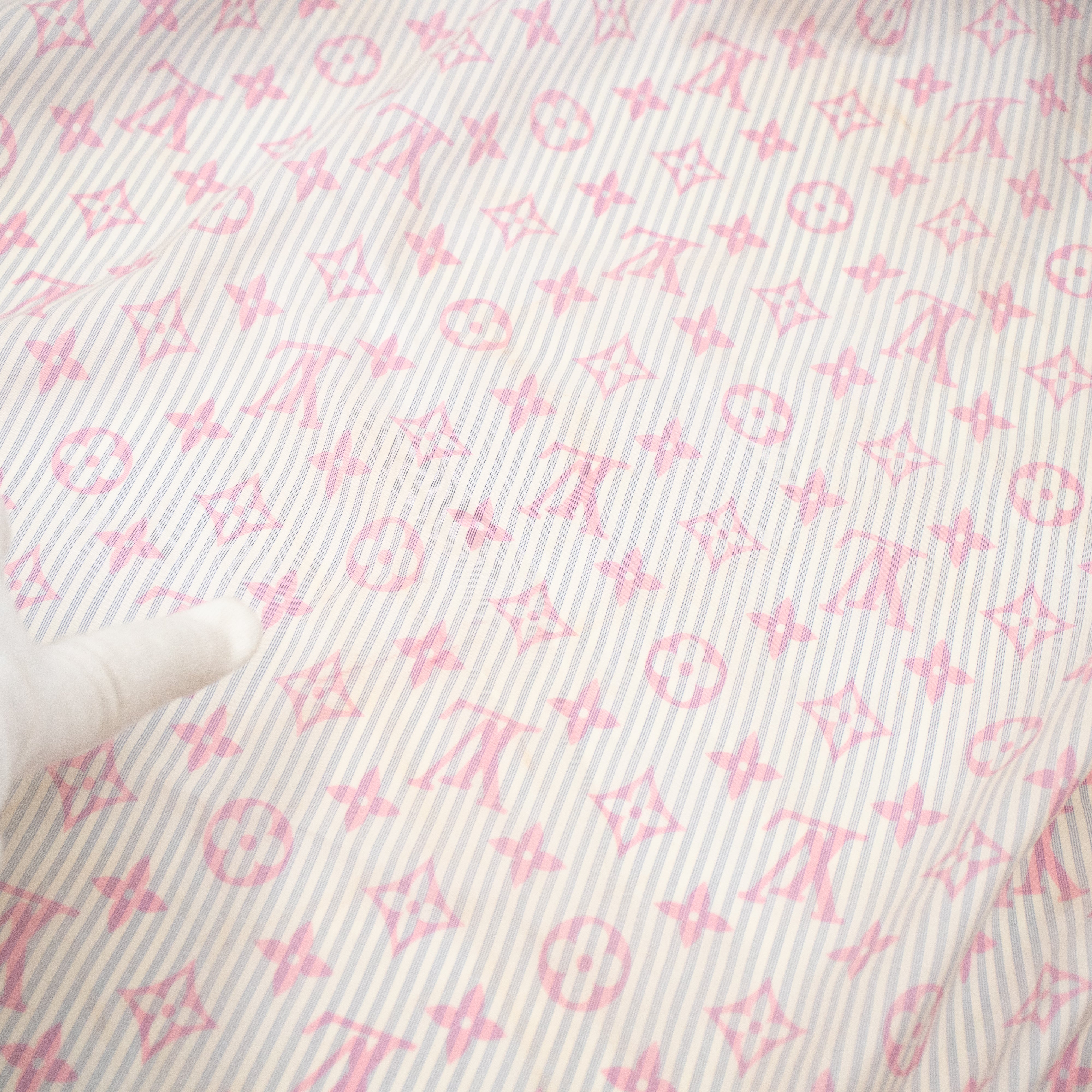 Sur Mesure Silk Square Scarf Pink