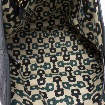 Pelham Shoulder Bag Guccissima Black Leather