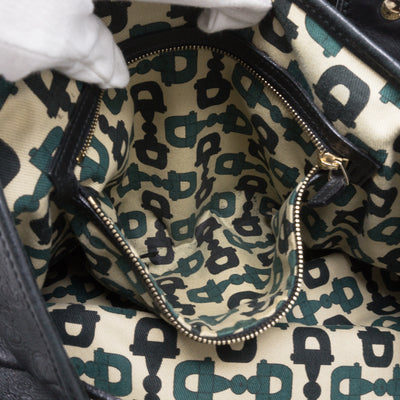 Pelham Shoulder Bag Guccissima Black Leather