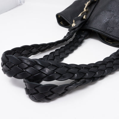 Pelham Shoulder Bag Guccissima Black Leather