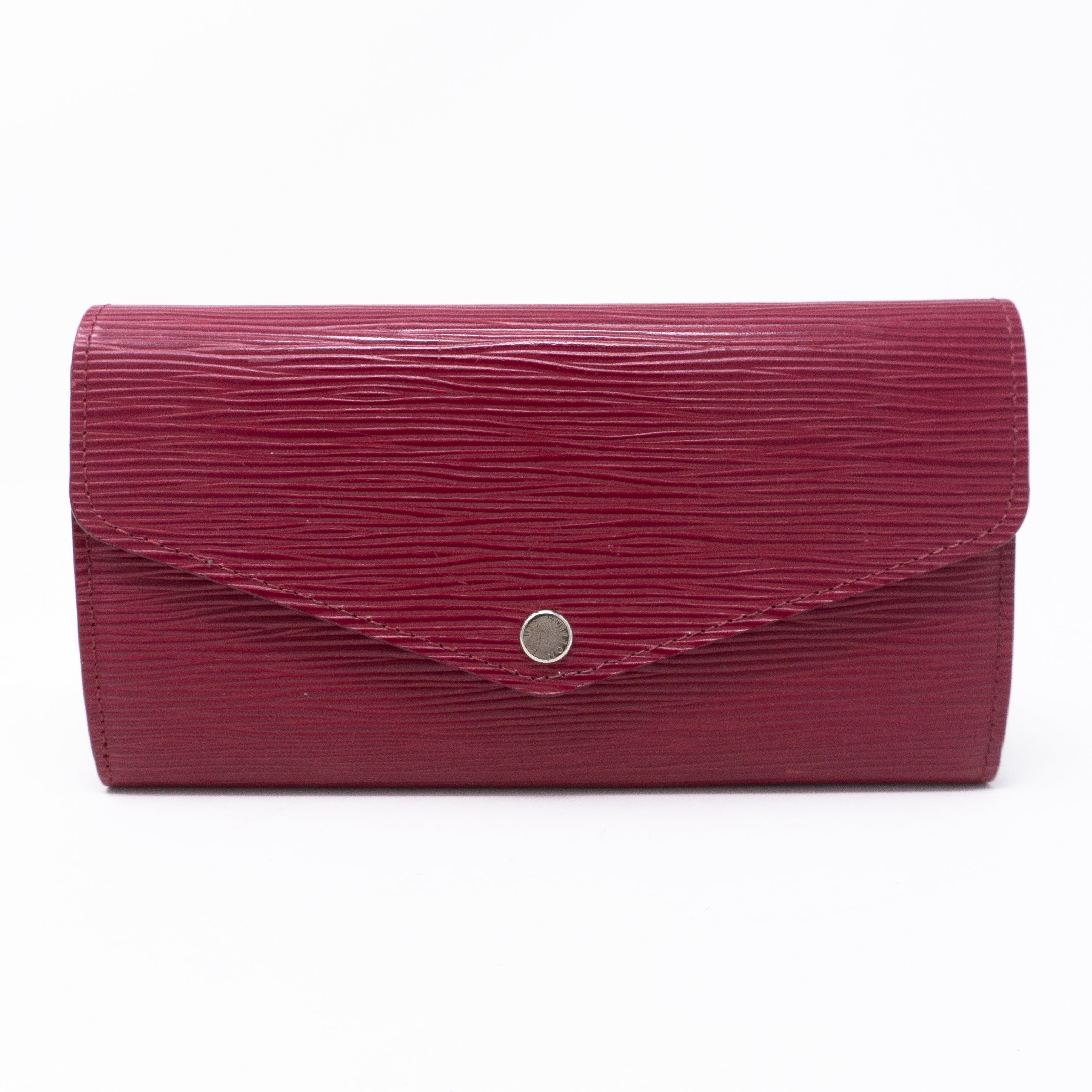 Sarah Wallet Epi Fuchsia