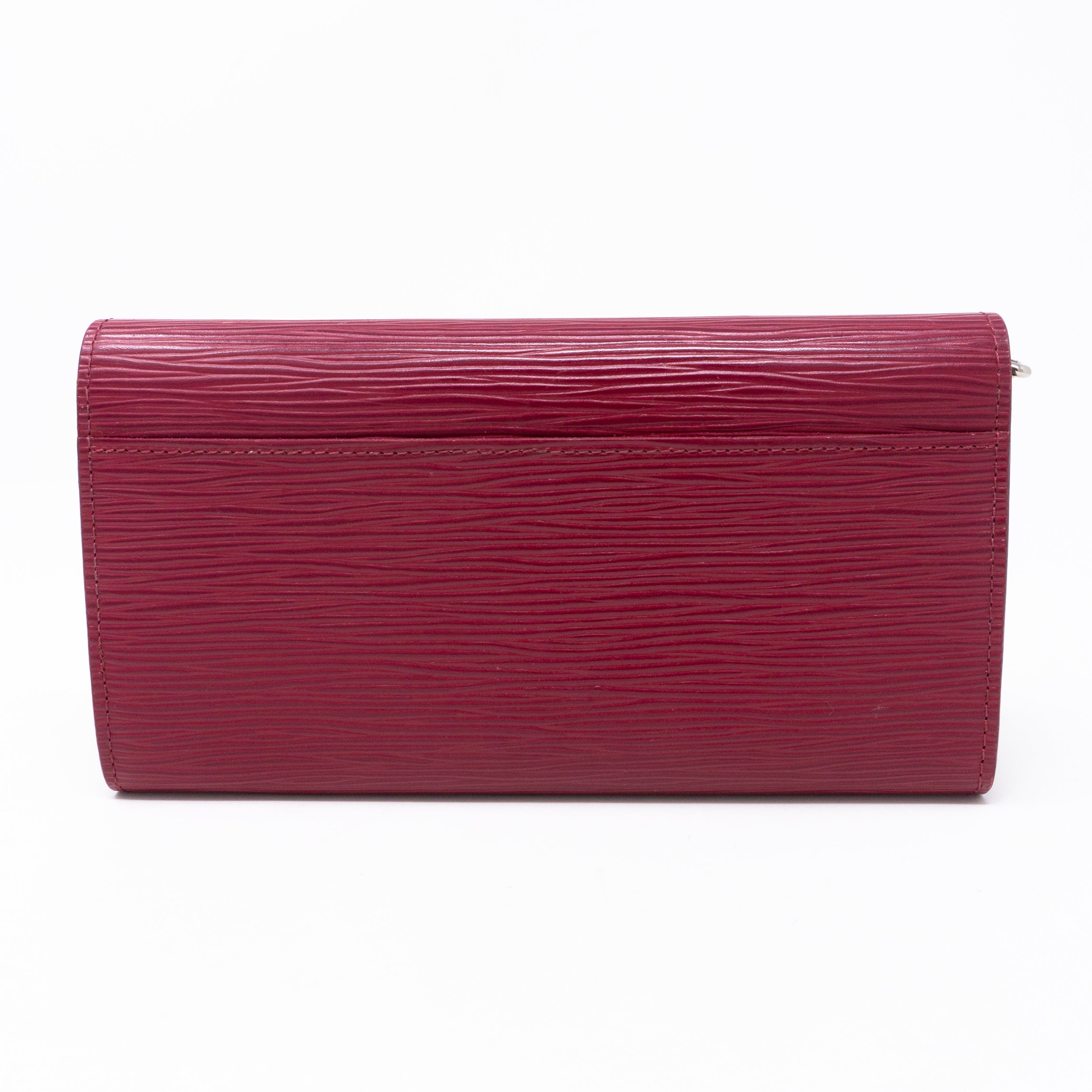 Sarah Wallet Epi Fuchsia
