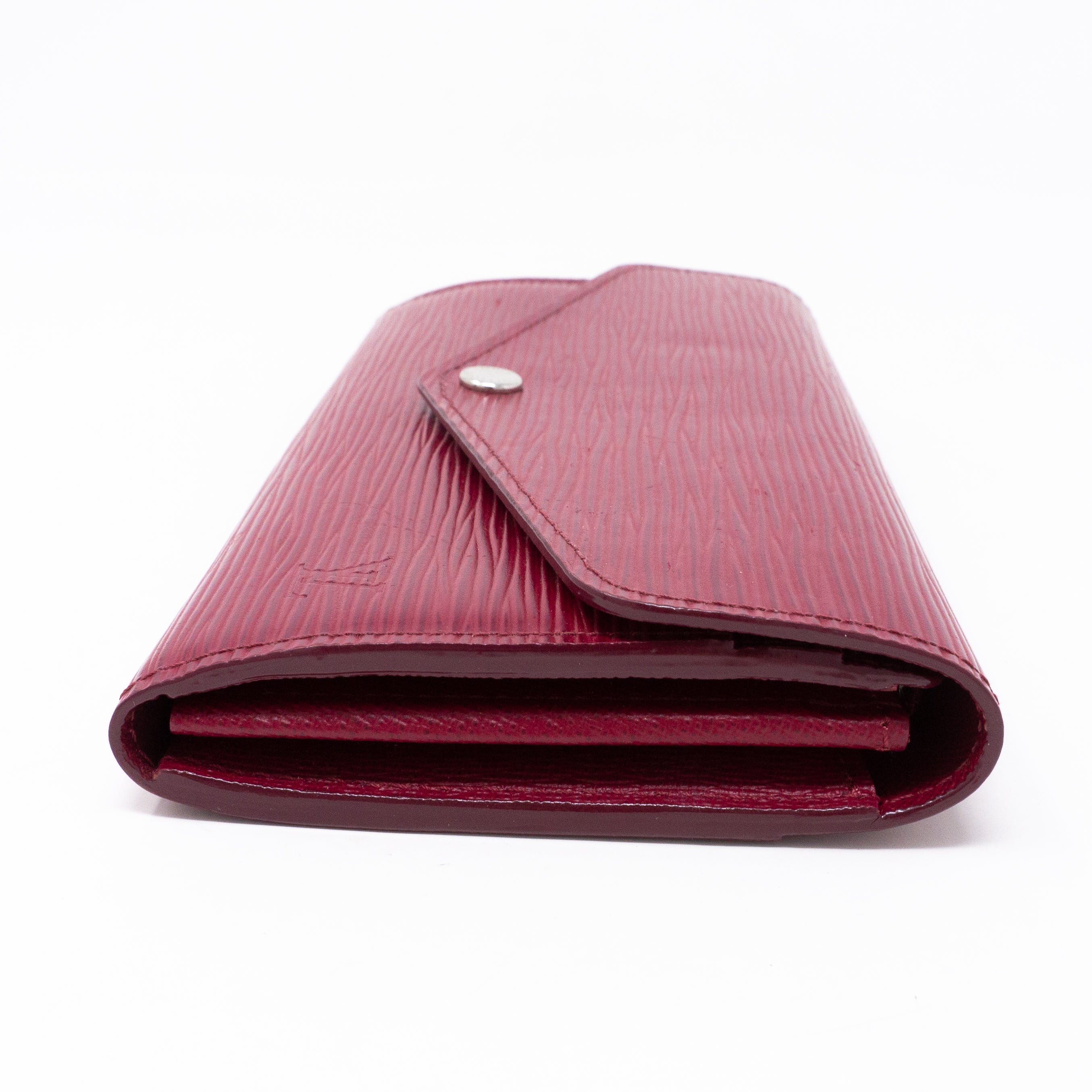 Sarah Wallet Epi Fuchsia
