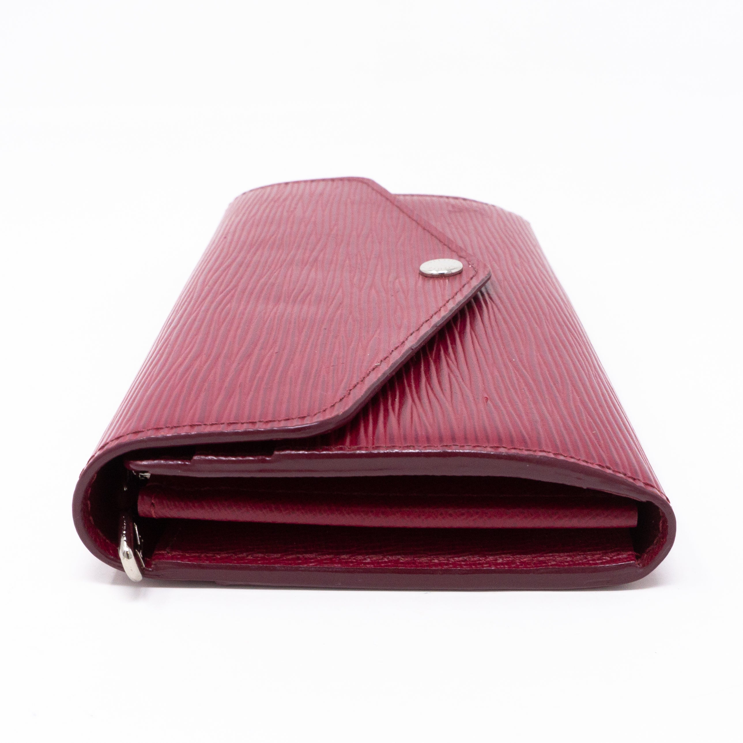 Sarah Wallet Epi Fuchsia