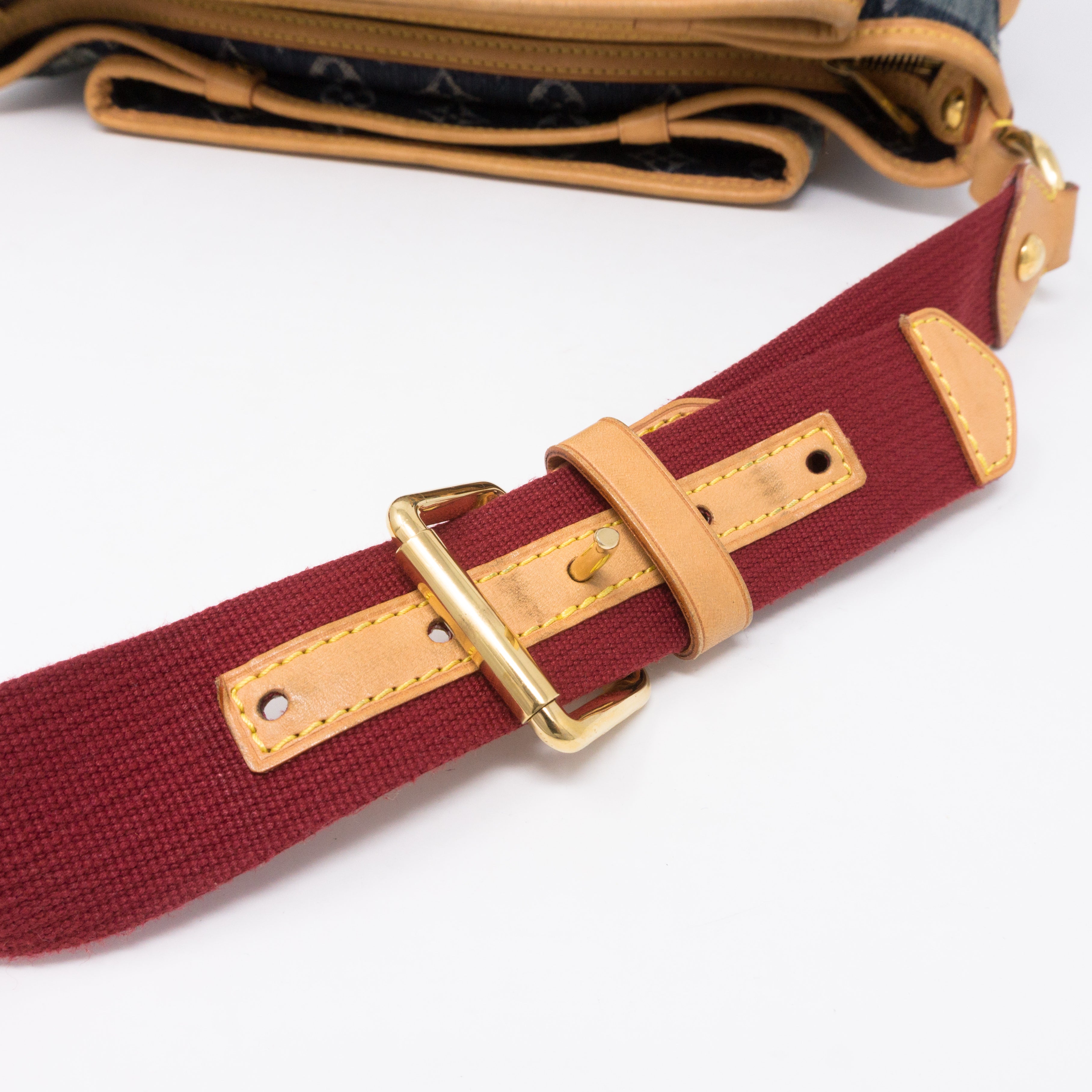 Porte Epaule Cruise Raye Cabas MM Denim