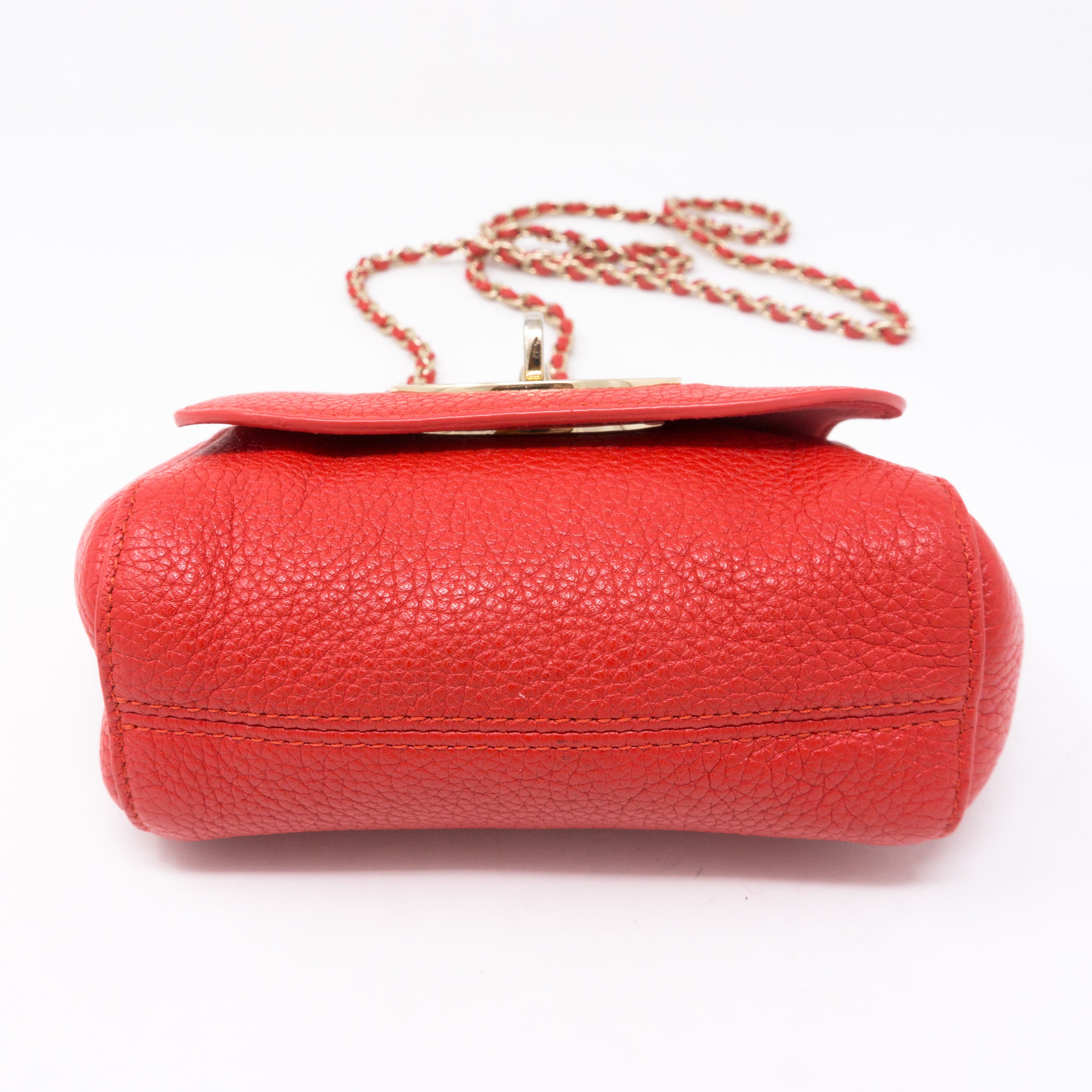 Mini Lily Red Leather