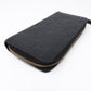 Zippy Wallet Black Monogram Empreinte