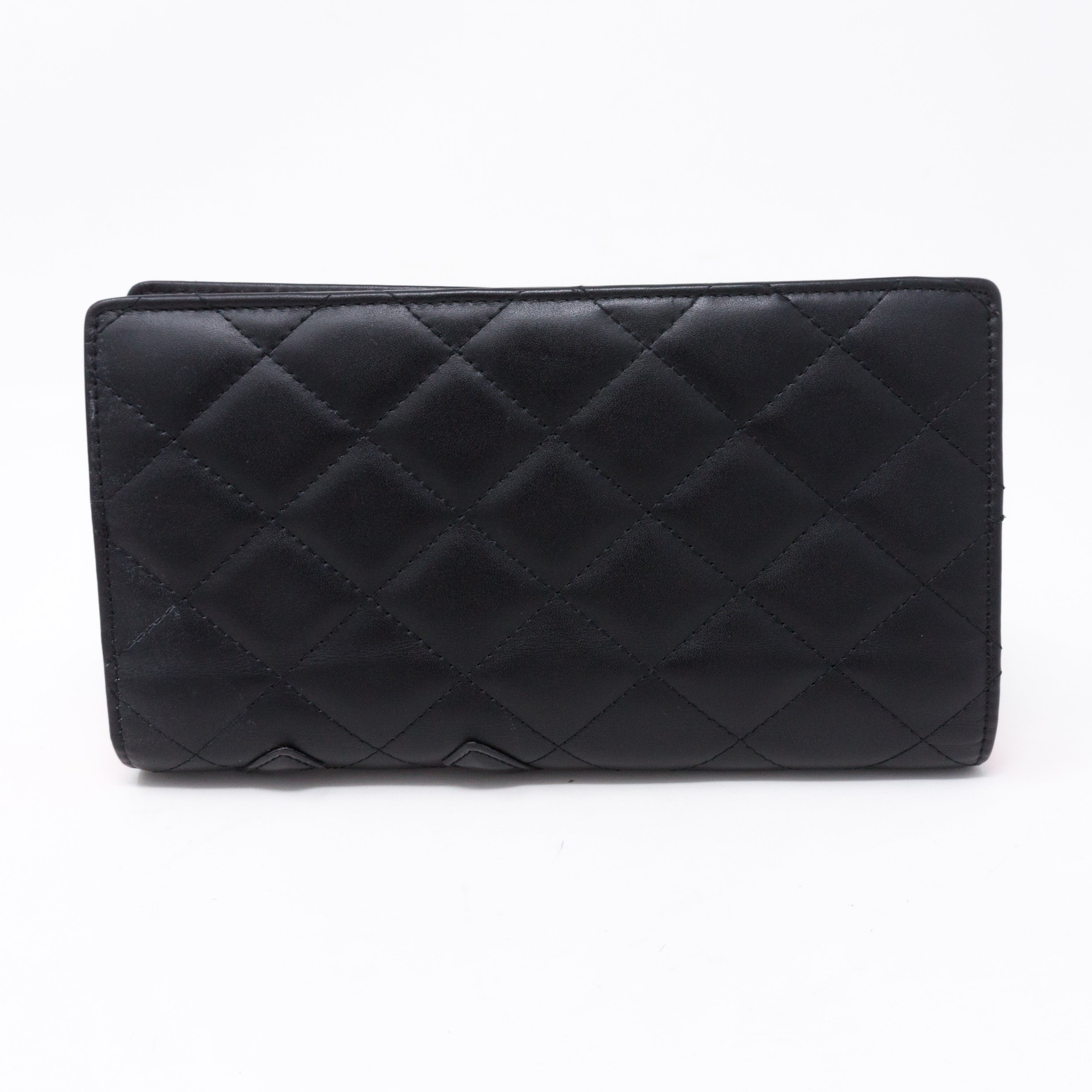 Cambon Classic Long Leather Wallet