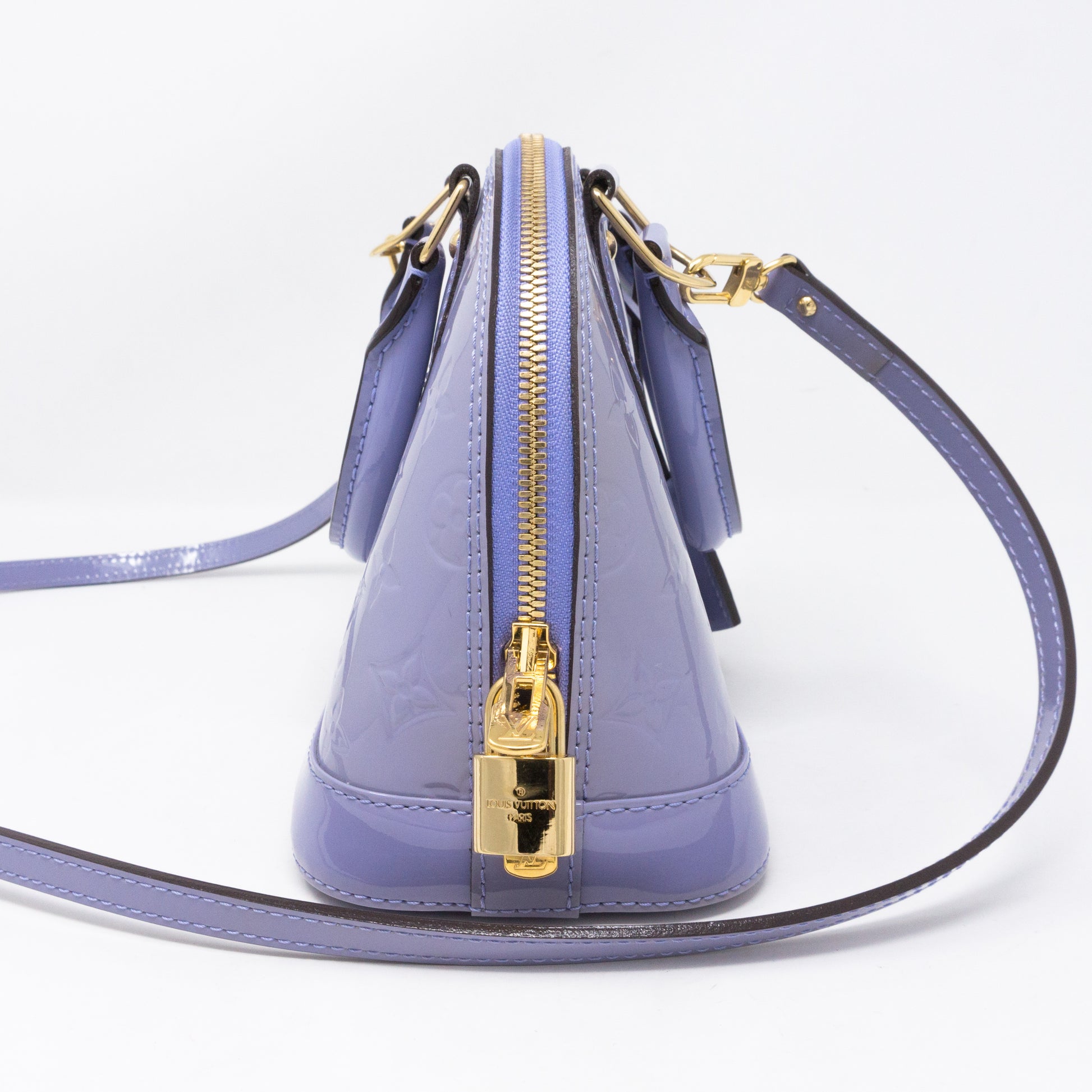 Louis Vuitton Vernis Lisse Alma BB Bag - Purple Handle Bags, Handbags -  LOU336124