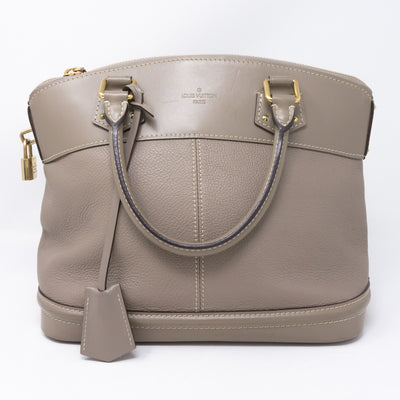 Suhali Lockit PM Greige Leather