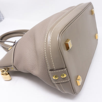 Suhali Lockit PM Greige Leather