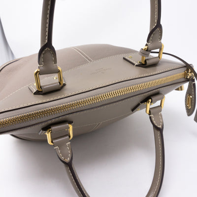 Suhali Lockit PM Greige Leather