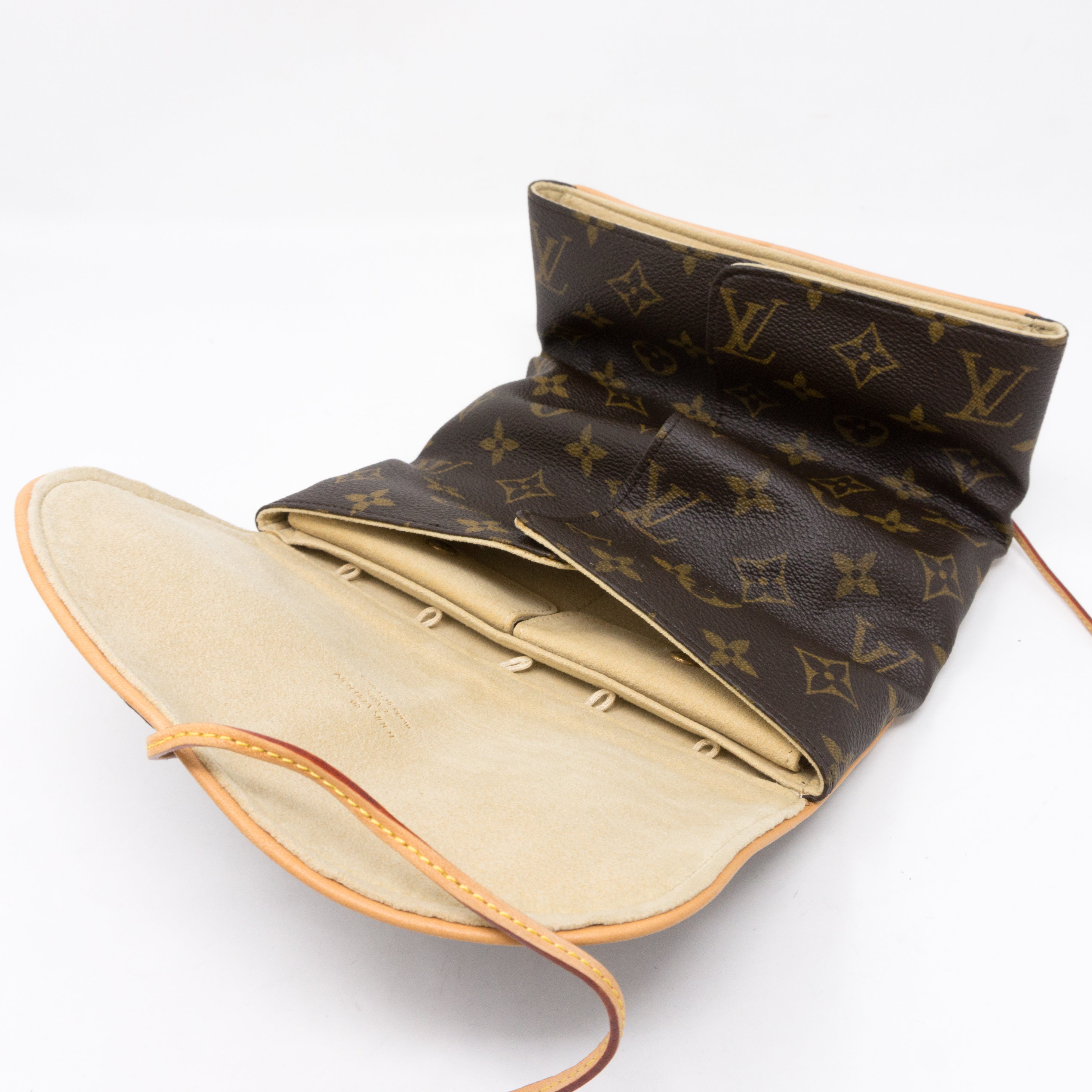 Folding Jewelry Case Monogram