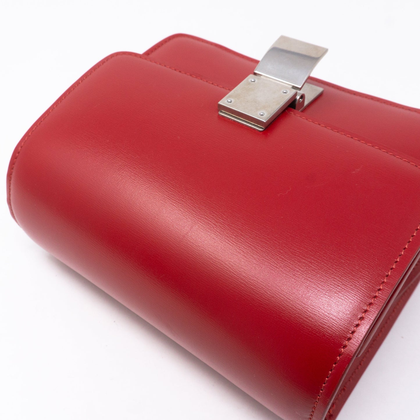 Classic Box Small Red Leather