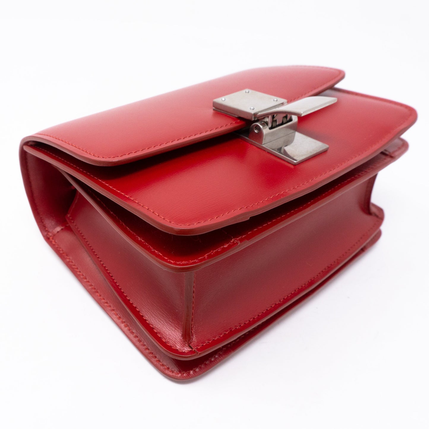 Classic Box Small Red Leather