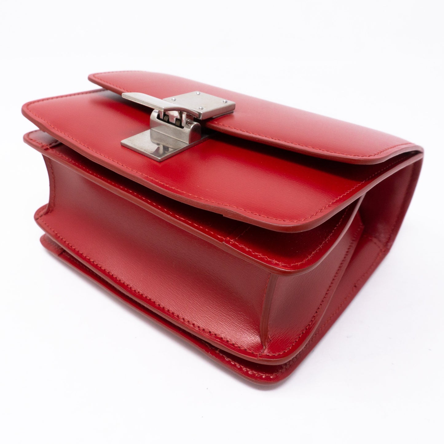 Classic Box Small Red Leather