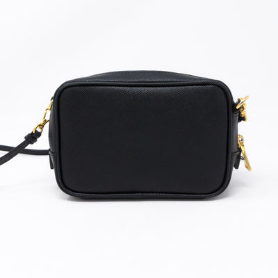 Camera Bag Black Leather