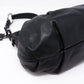 Shoulder Bag Black Leather