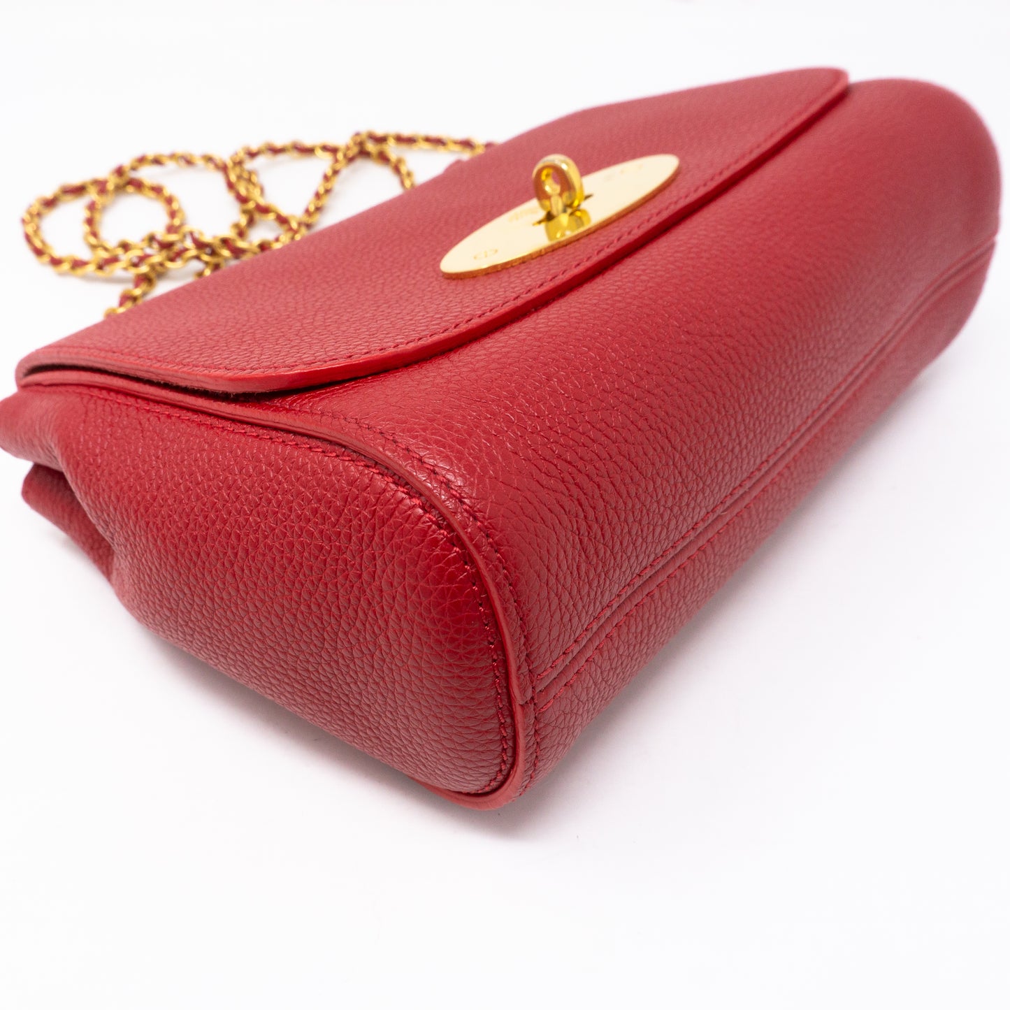 Lily Small Red Leather