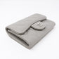 Classic Flap Card Case Gray Lambskin