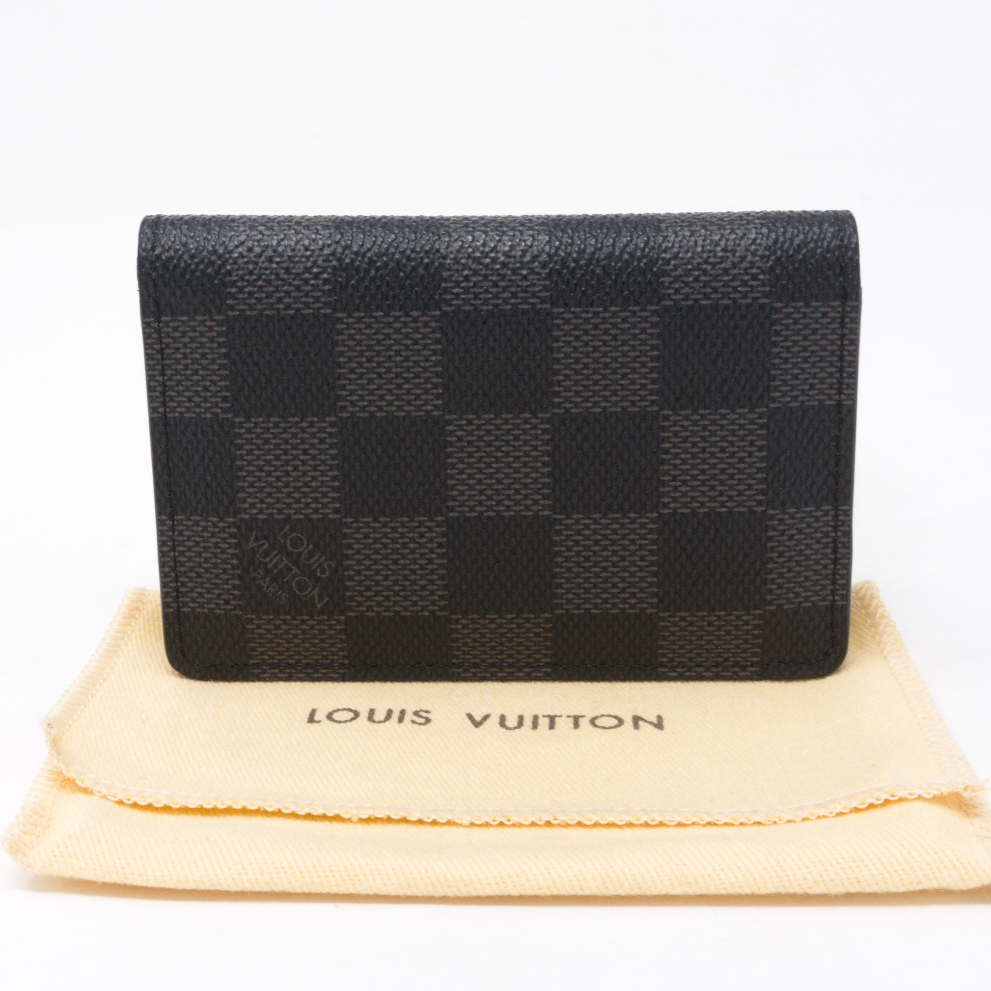 Louis Vuitton Pocket Organiser Damier Graphite 