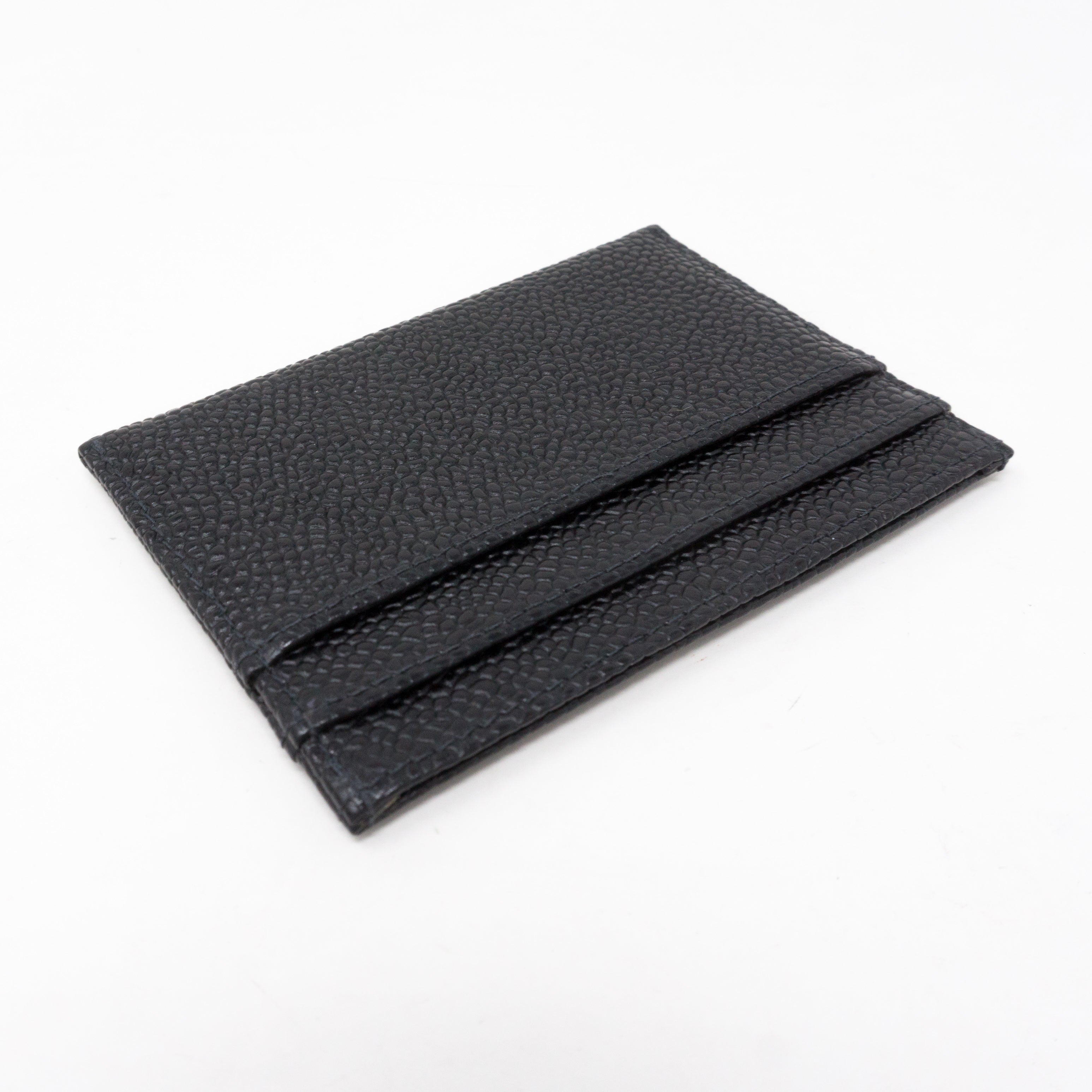 Card Holder CC Black Caviar Leather